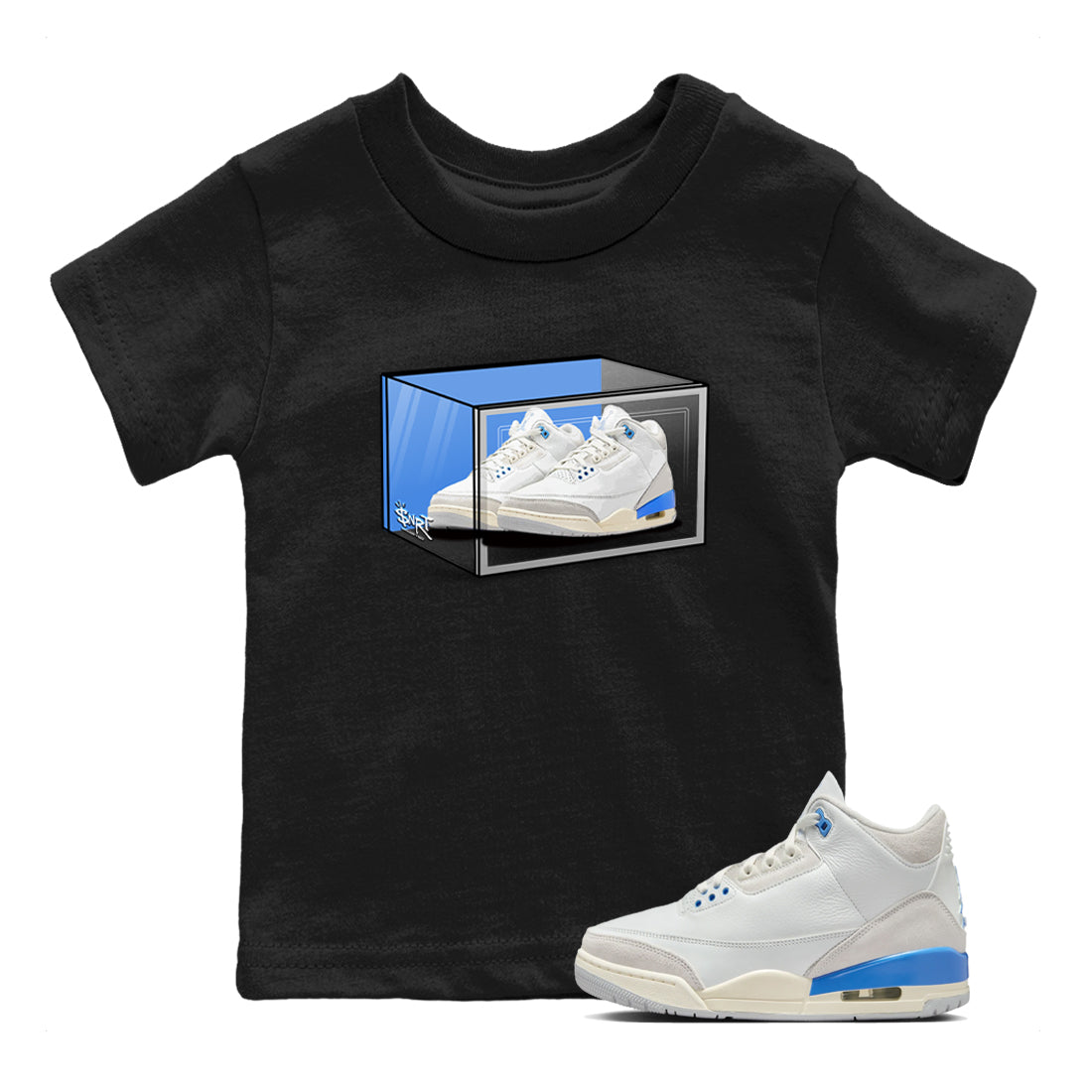 Shoe Box snkmatch Tees Kids - Air Jordan 3 Lucky Shorts