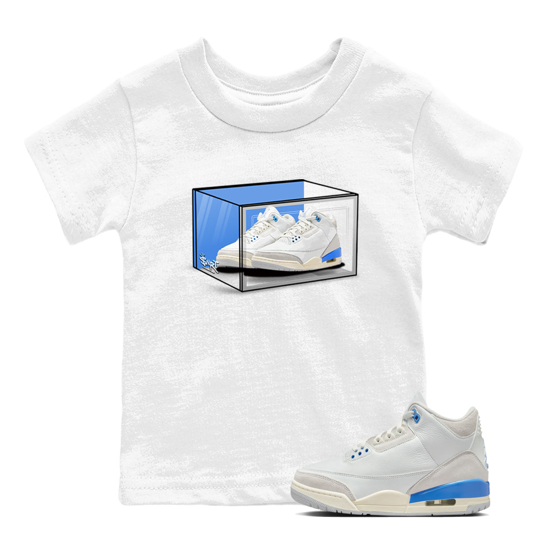 Shoe Box snkmatch Tees Kids - Air Jordan 3 Lucky Shorts