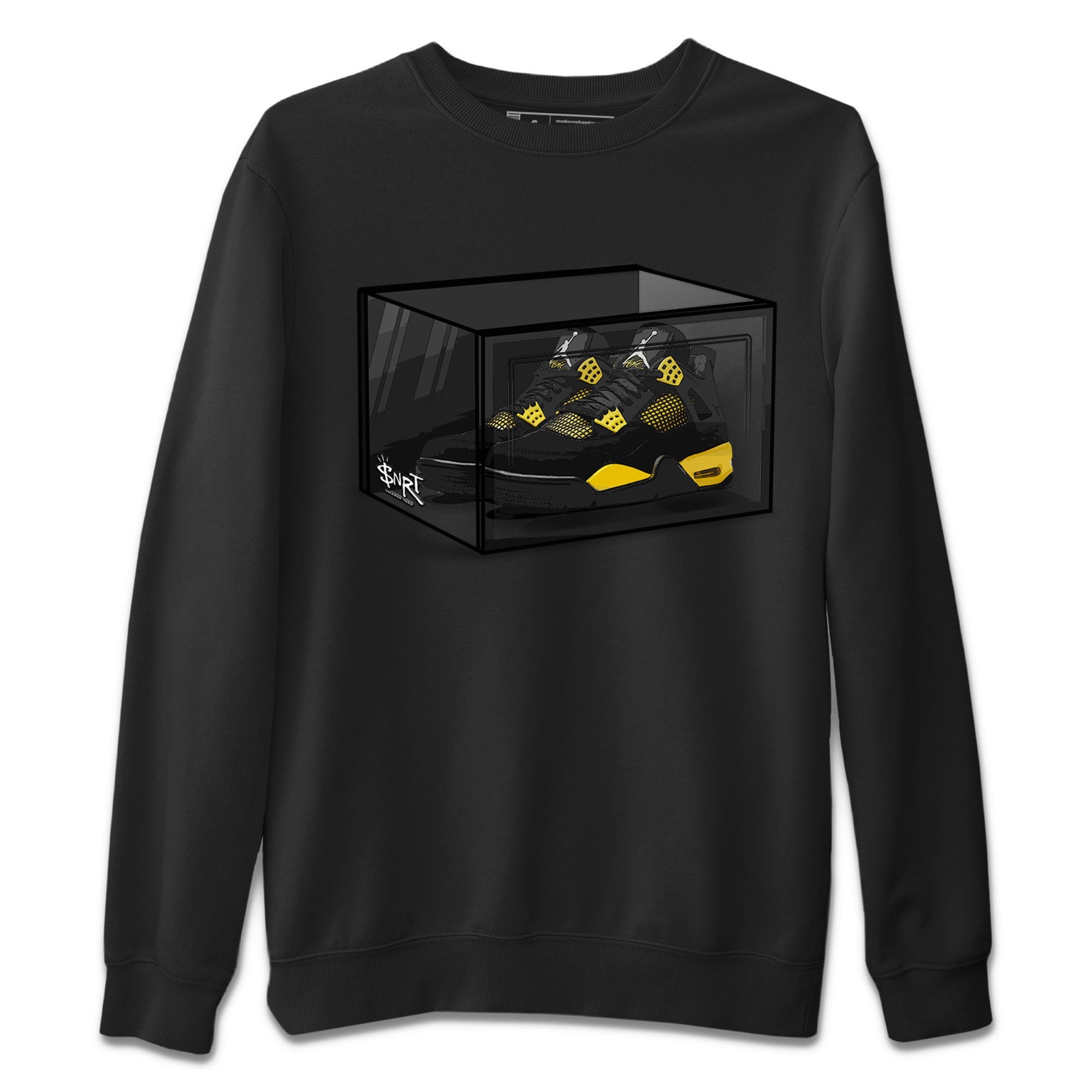 Shoe Box Unisex Tops - Air Jordan 4 Thunder