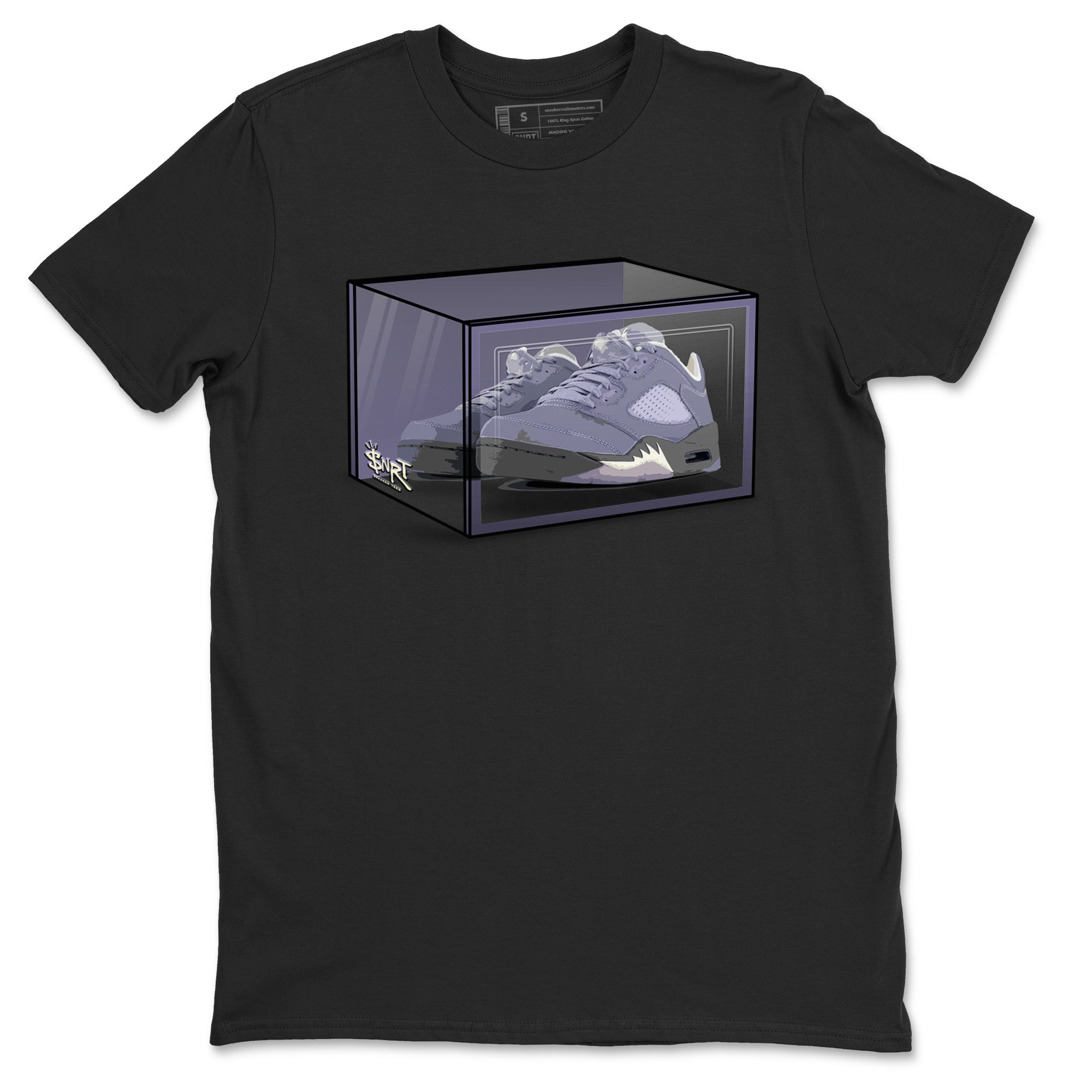 Shoe Box Unisex Tops - Air Jordan 5 Indigo Haze