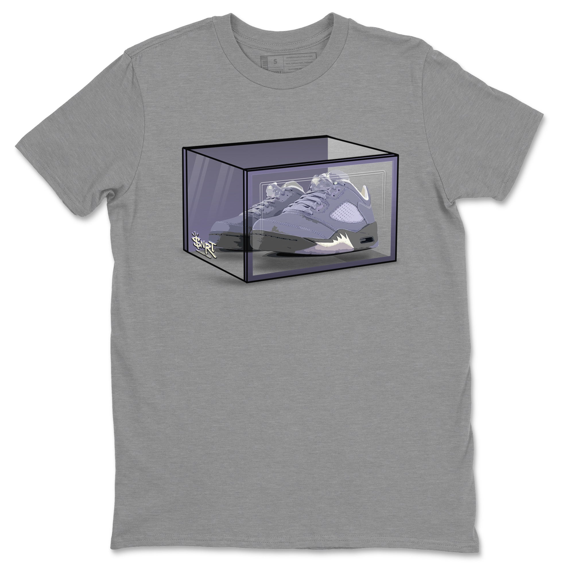 Shoe Box Unisex Tops - Air Jordan 5 Indigo Haze