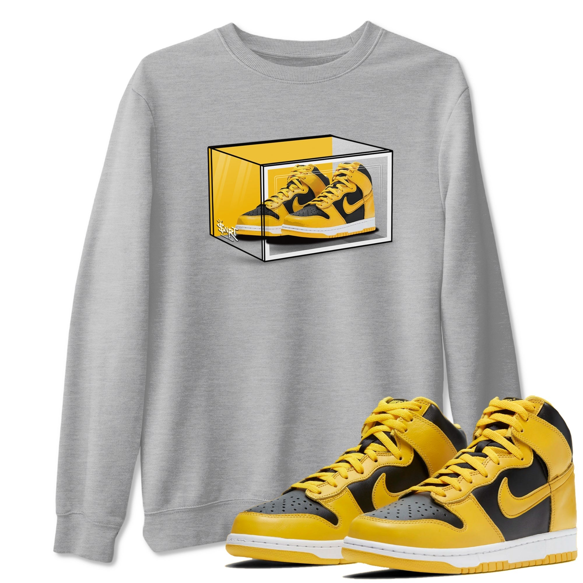 Shoe Box snkmatch Tees - Dunk High Pollen