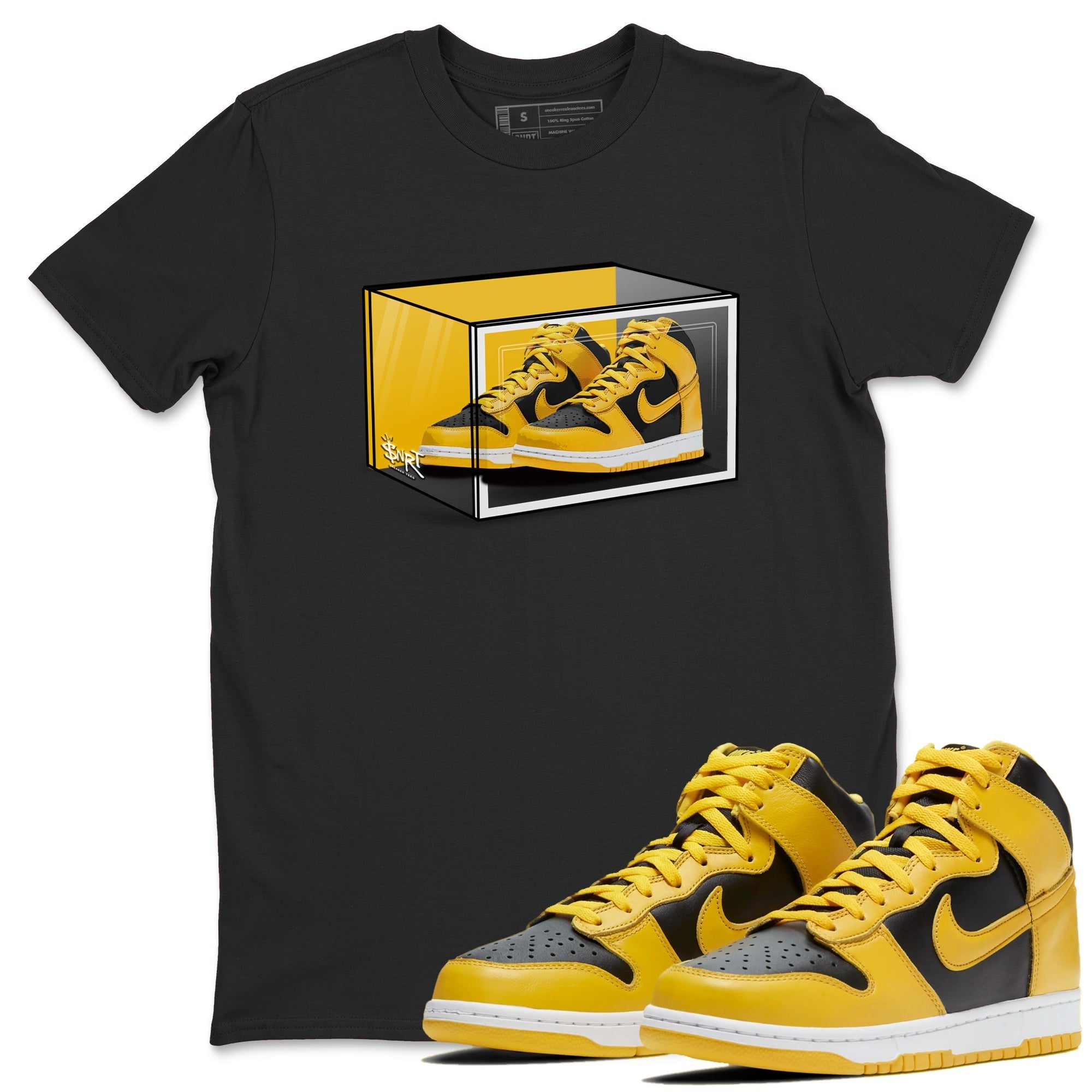 Shoe Box snkmatch Tees - Dunk High Pollen