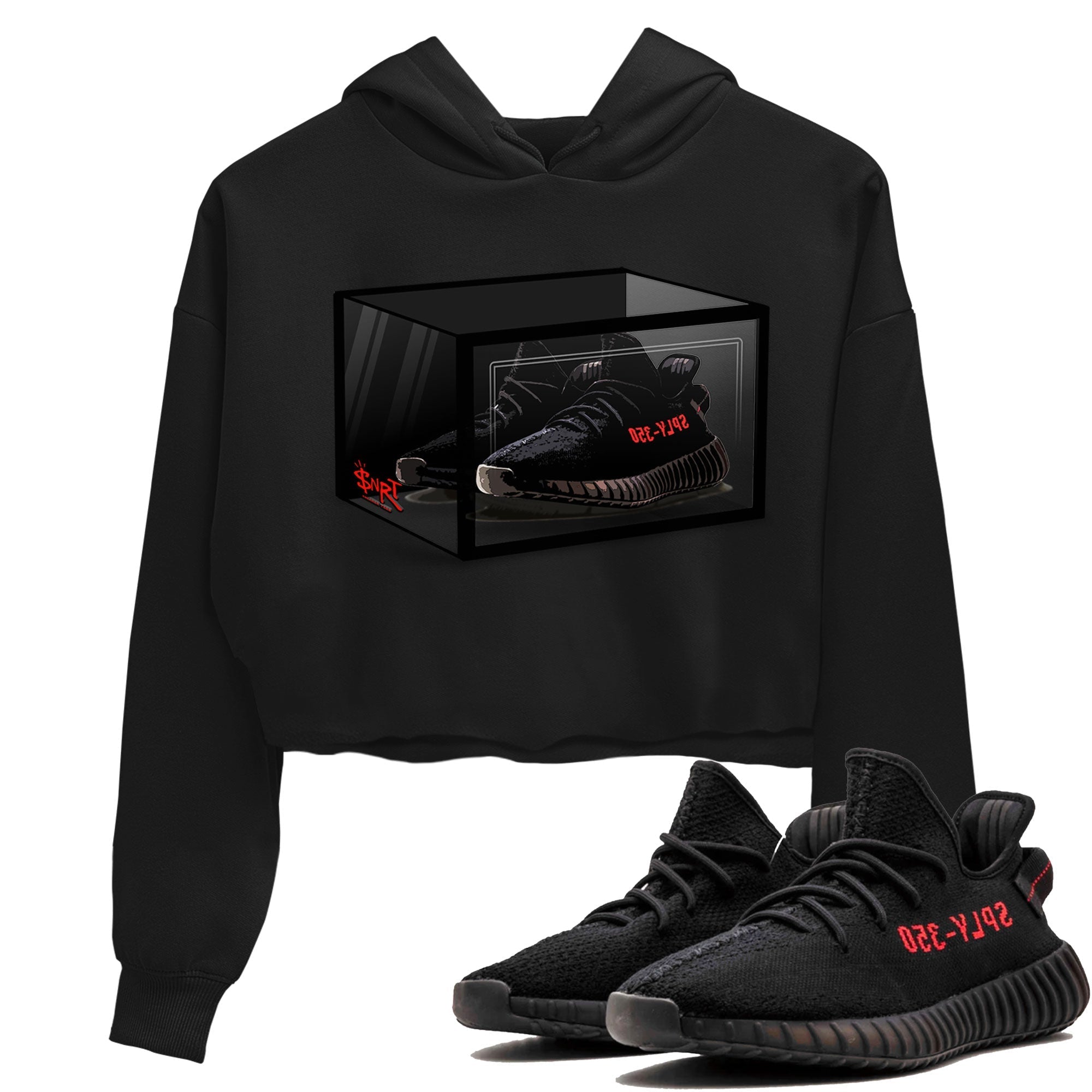 Shoe Box snkmatch Women's Top - Yeezy 350 Bred