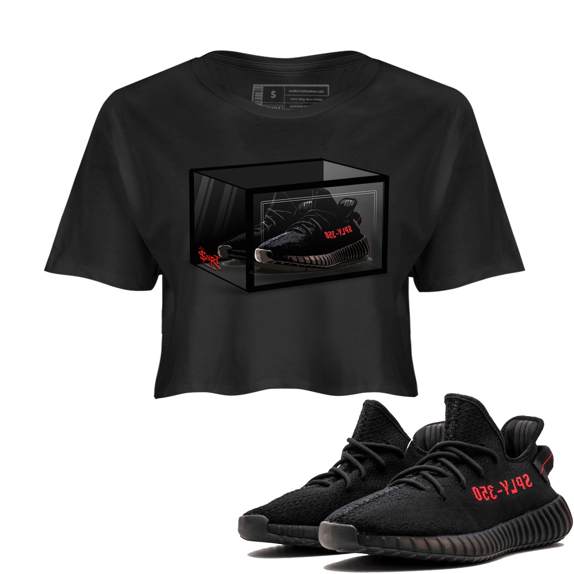 Shoe Box snkmatch Women's Top - Yeezy 350 Bred