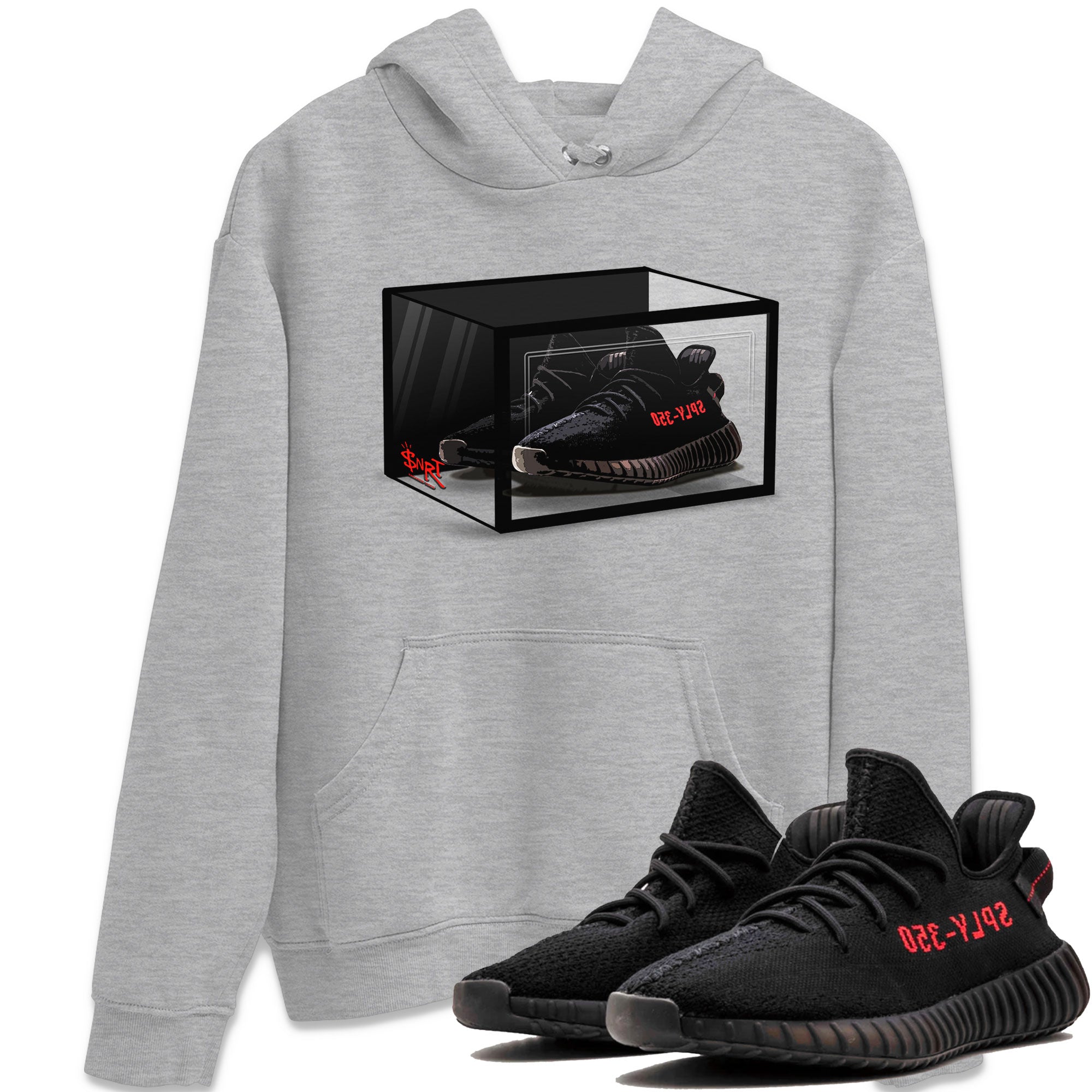 Shoe Box snkmatch Tee - Yeezy 350 Bred