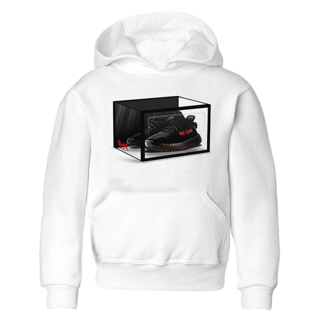 Shoe Box snkmatch Tee Kids - Yeezy 350 Bred