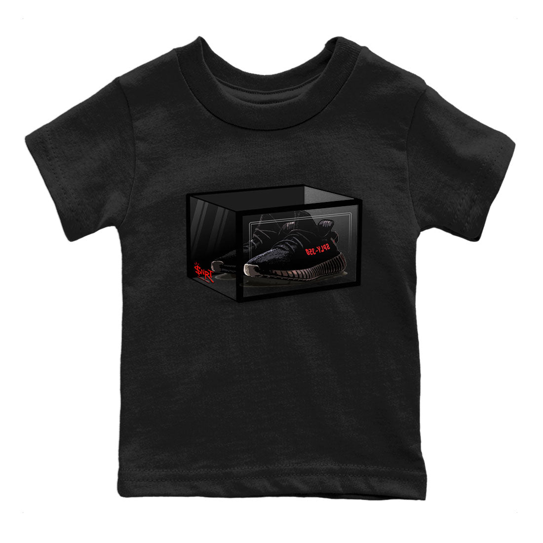 Shoe Box snkmatch Tee Kids - Yeezy 350 Bred