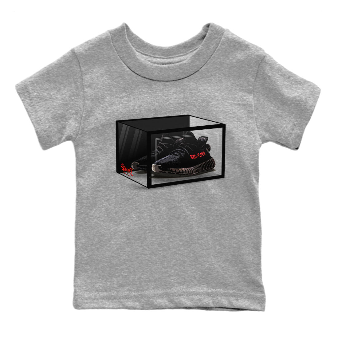 Shoe Box snkmatch Tee Kids - Yeezy 350 Bred