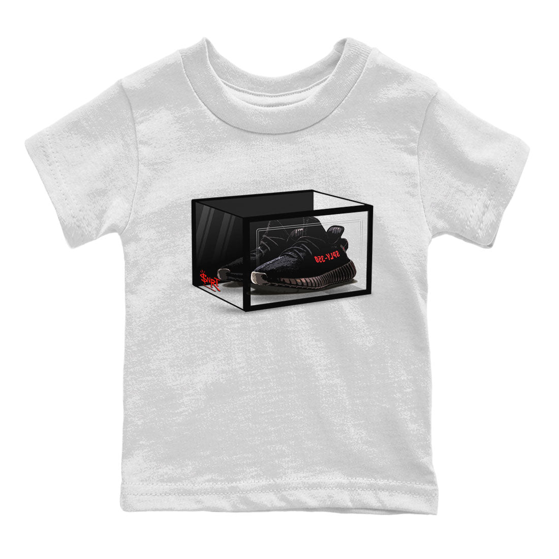 Shoe Box snkmatch Tee Kids - Yeezy 350 Bred