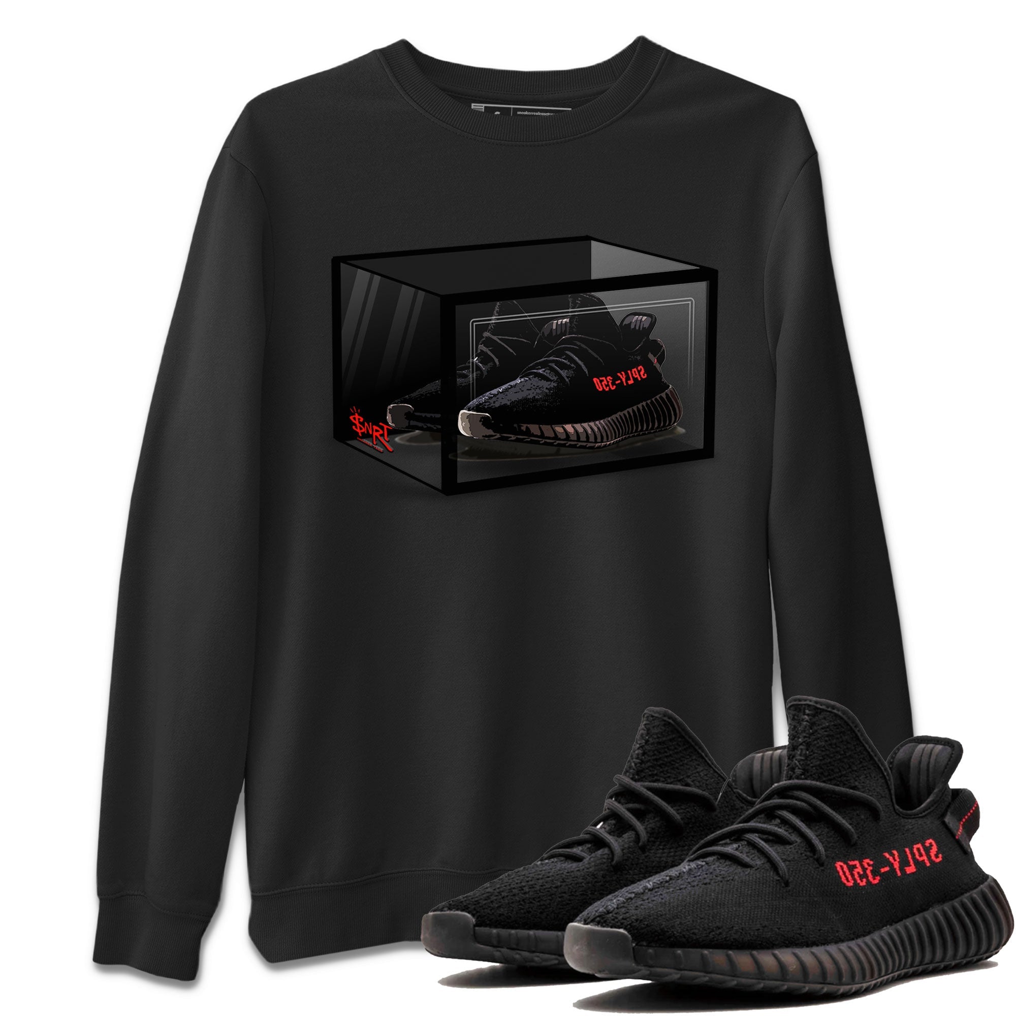Shoe Box snkmatch Tee - Yeezy 350 Bred