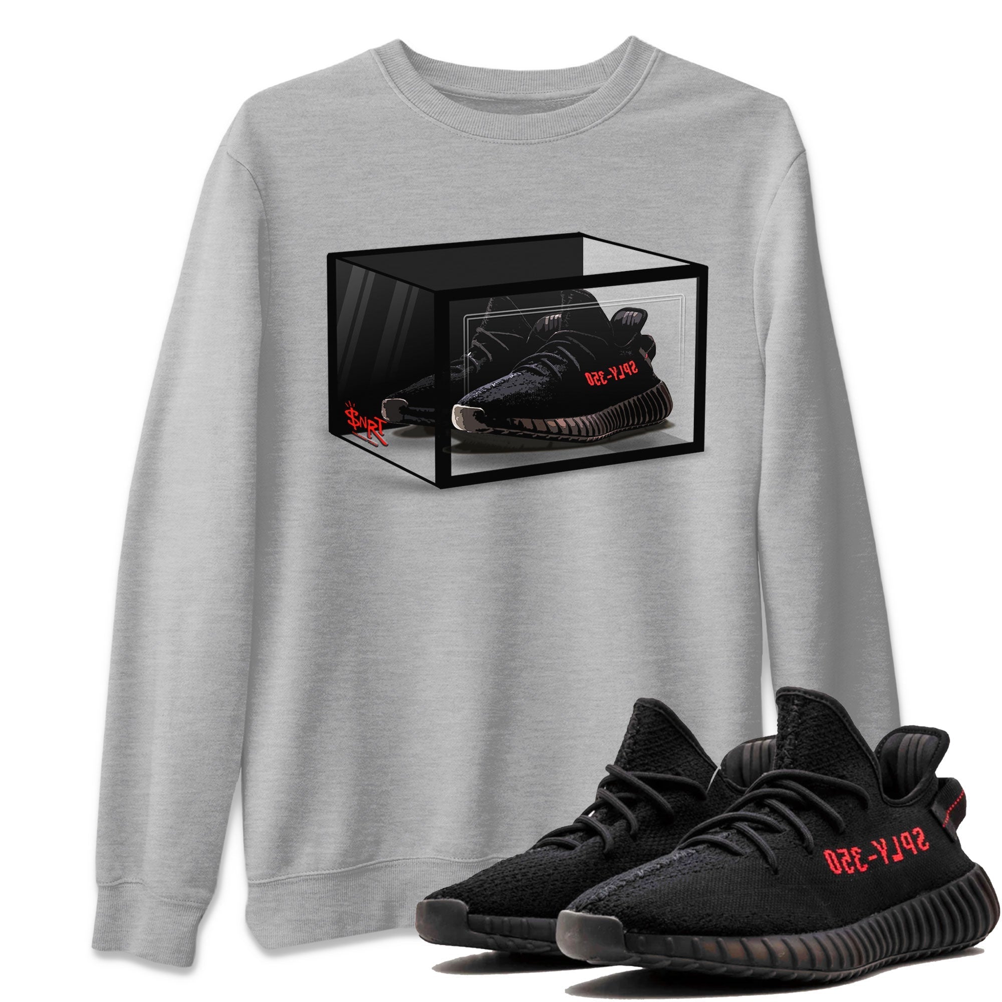 Shoe Box snkmatch Tee - Yeezy 350 Bred