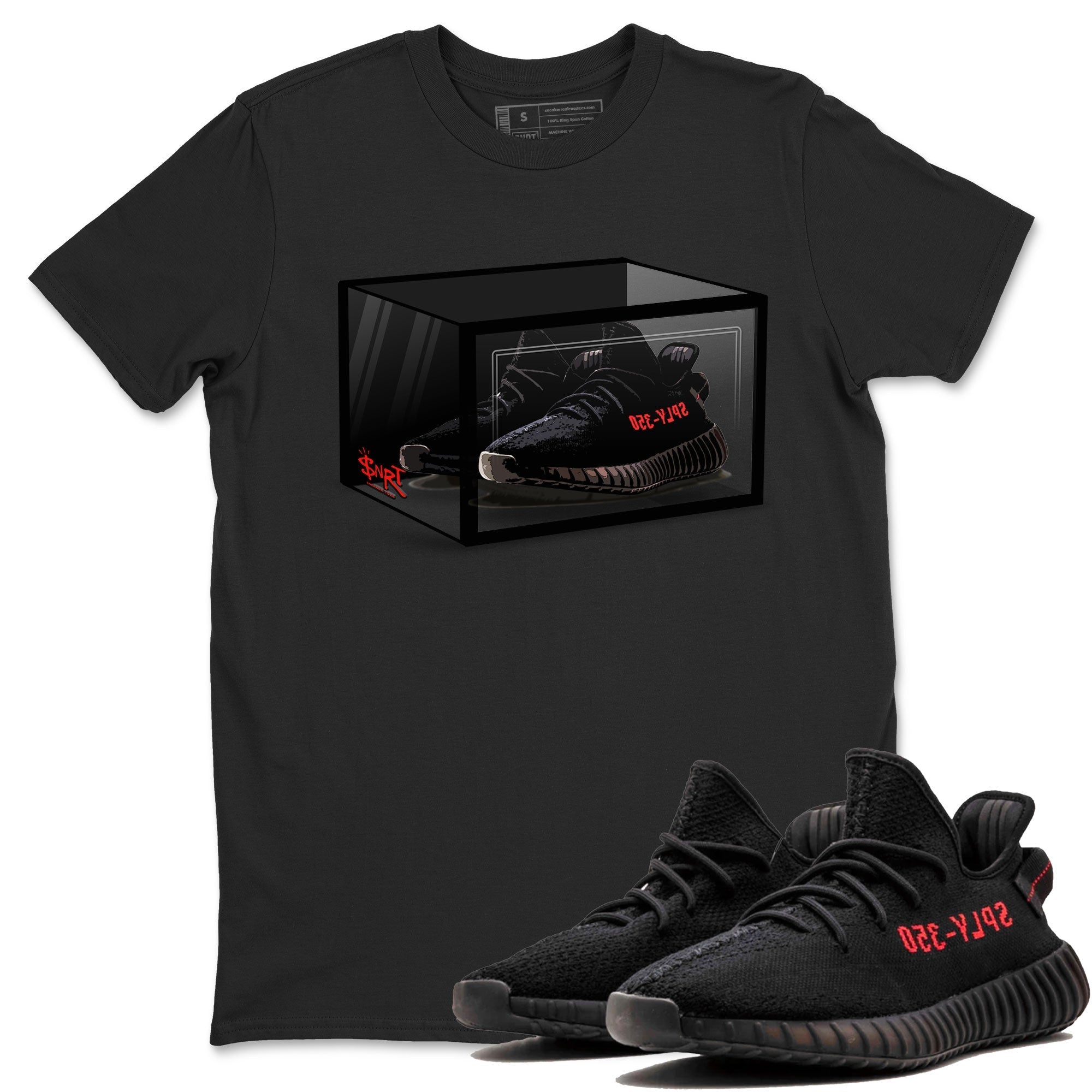 Shoe Box snkmatch Tee - Yeezy 350 Bred