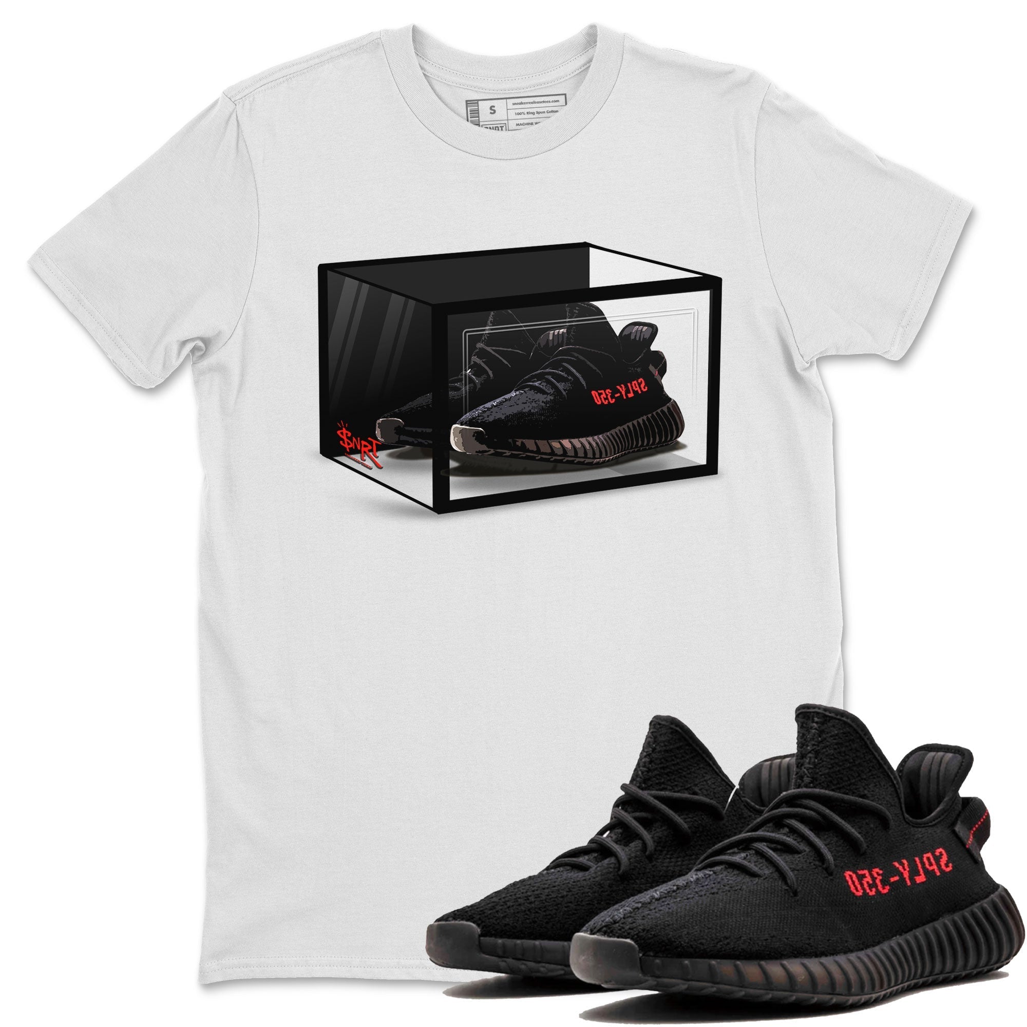 Shoe Box snkmatch Tee - Yeezy 350 Bred