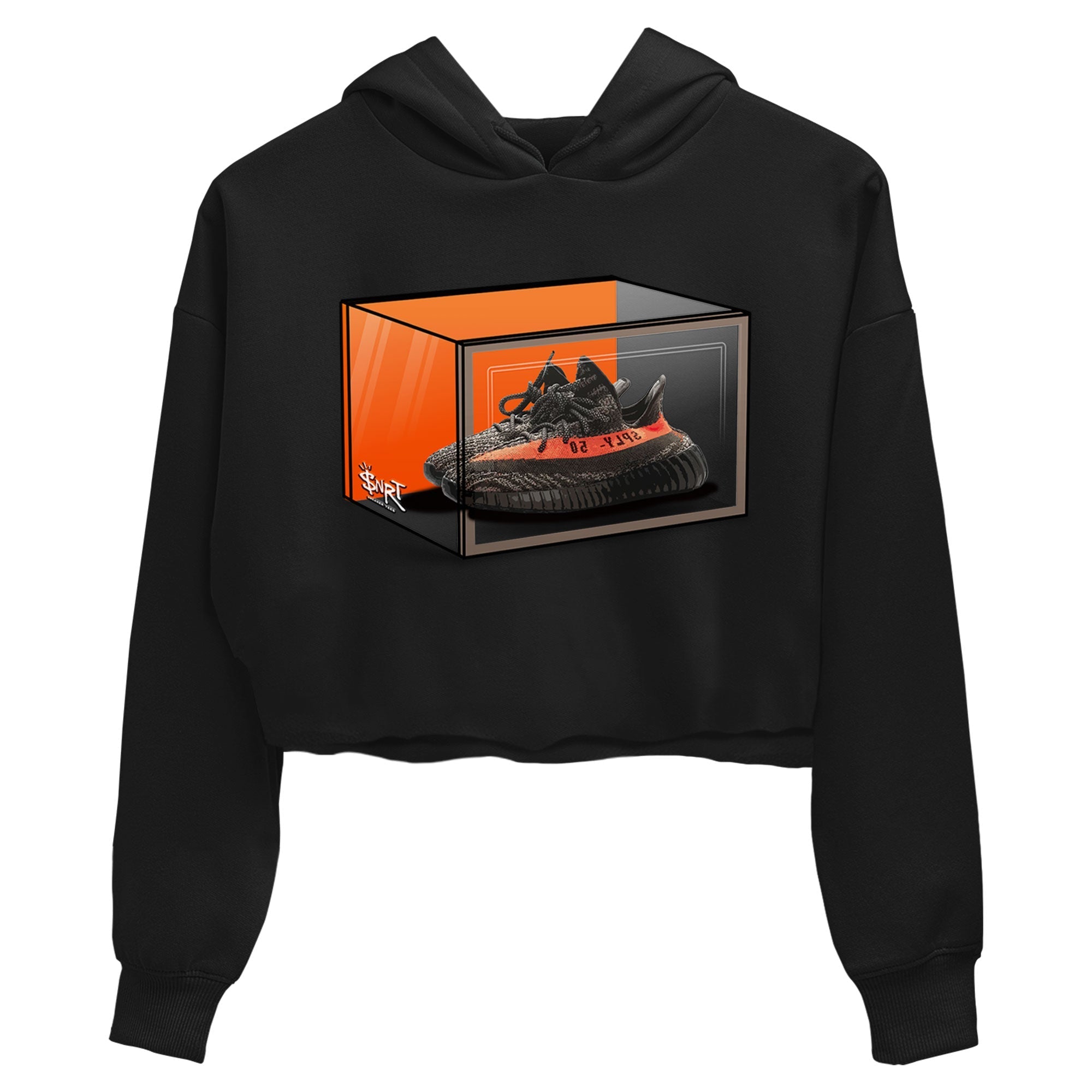 Shoe Box SNRT Sneaker Women's Top - Yeezy 350 Carbon Beluga