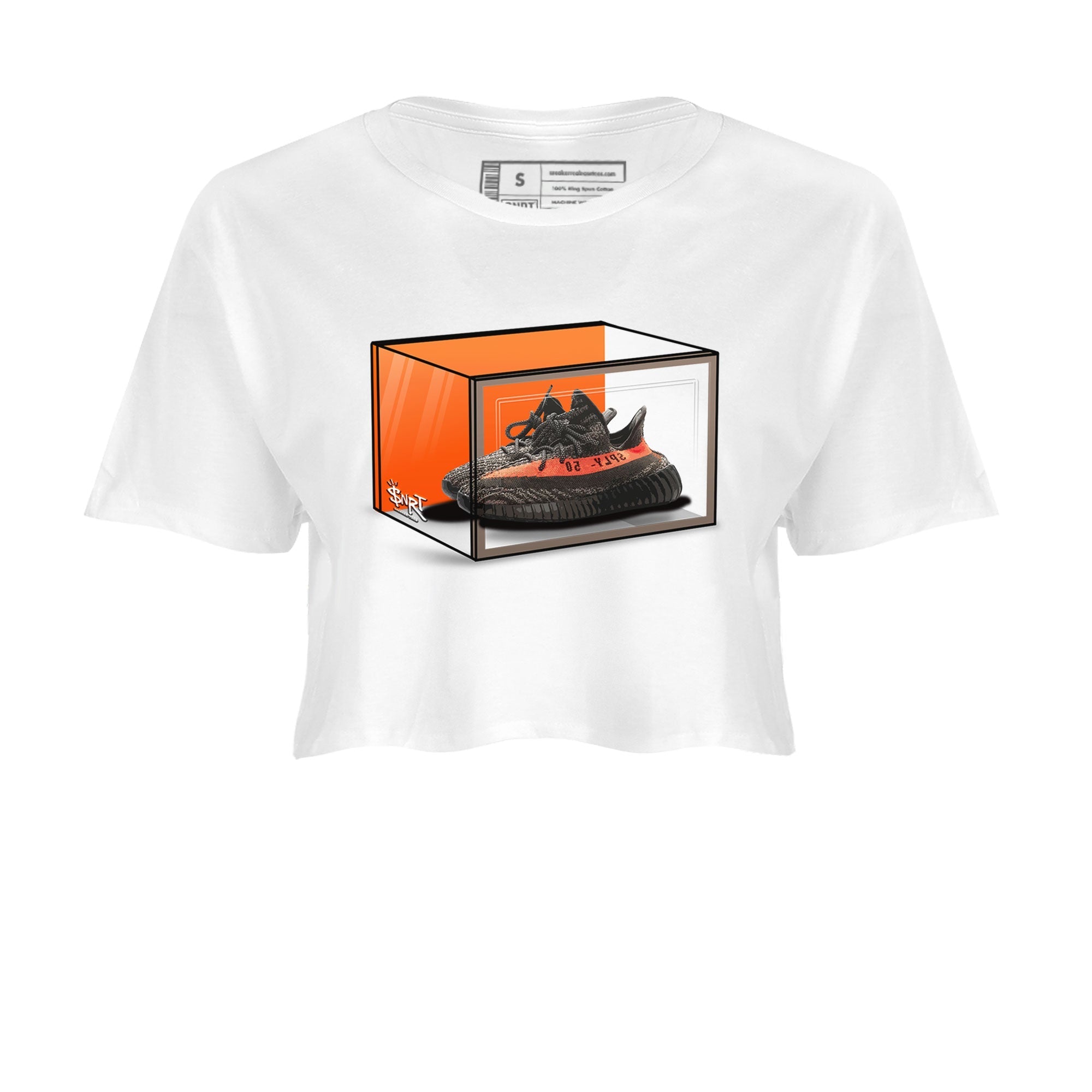 Shoe Box SNRT Sneaker Women's Top - Yeezy 350 Carbon Beluga