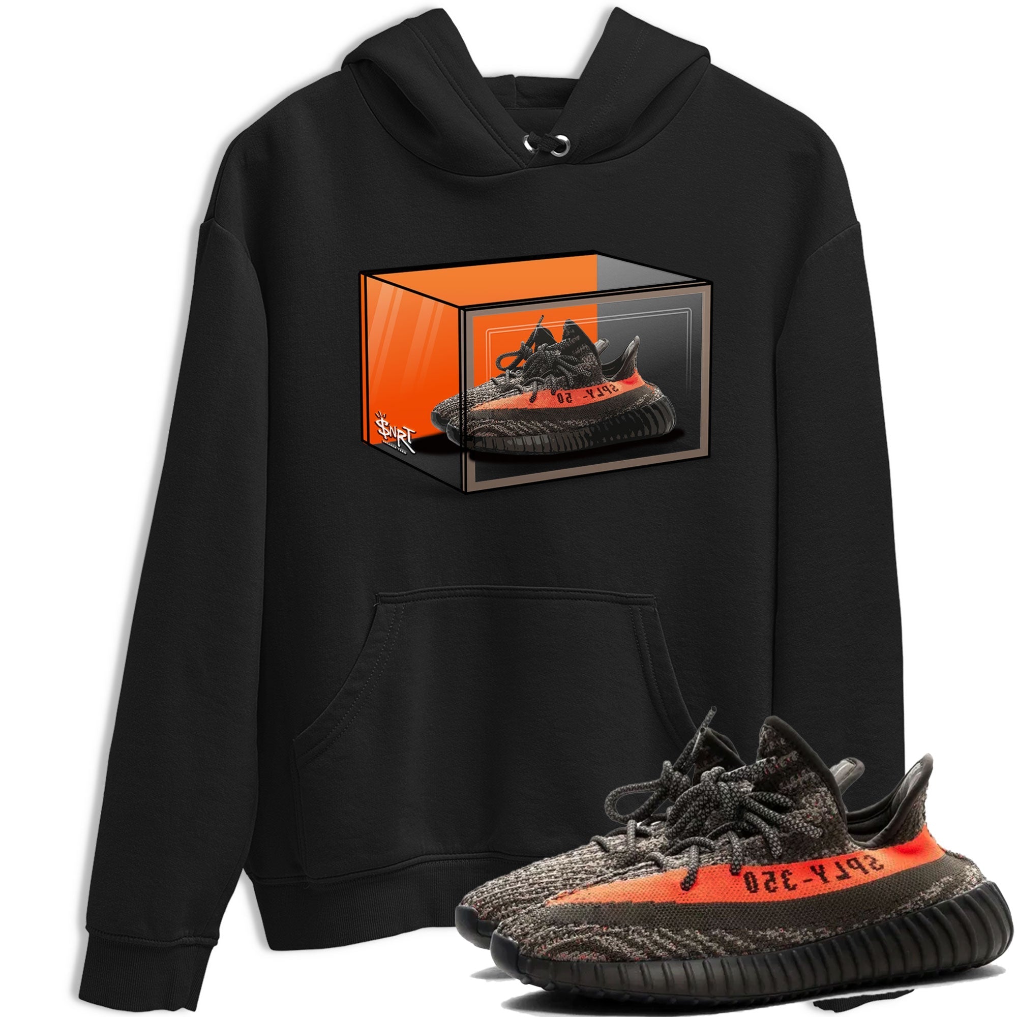 Shoe Box snkmatch Tee - Yeezy 350 Carbon Beluga