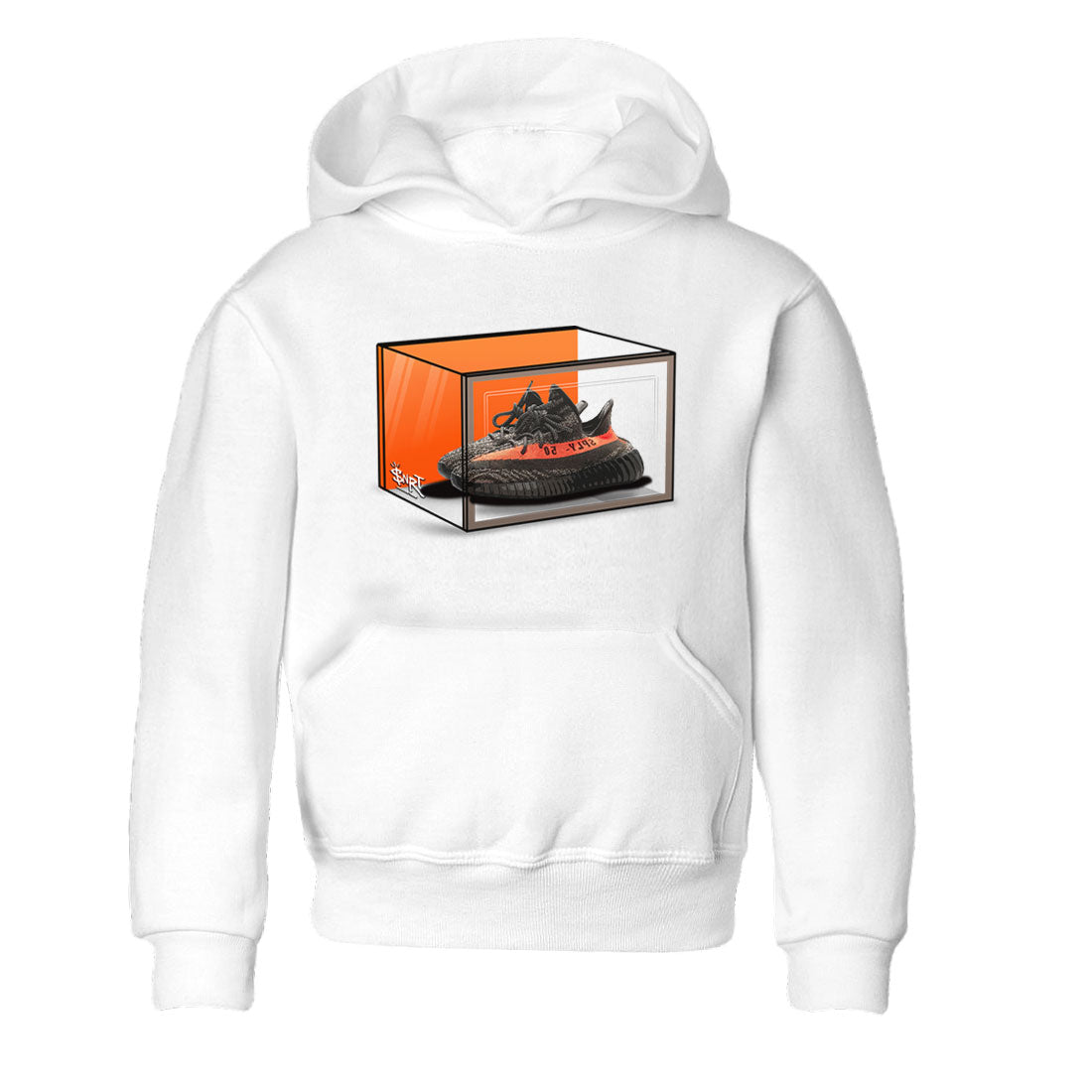 Shoe Box snkmatch Tee Kids - Yeezy 350 Carbon Beluga