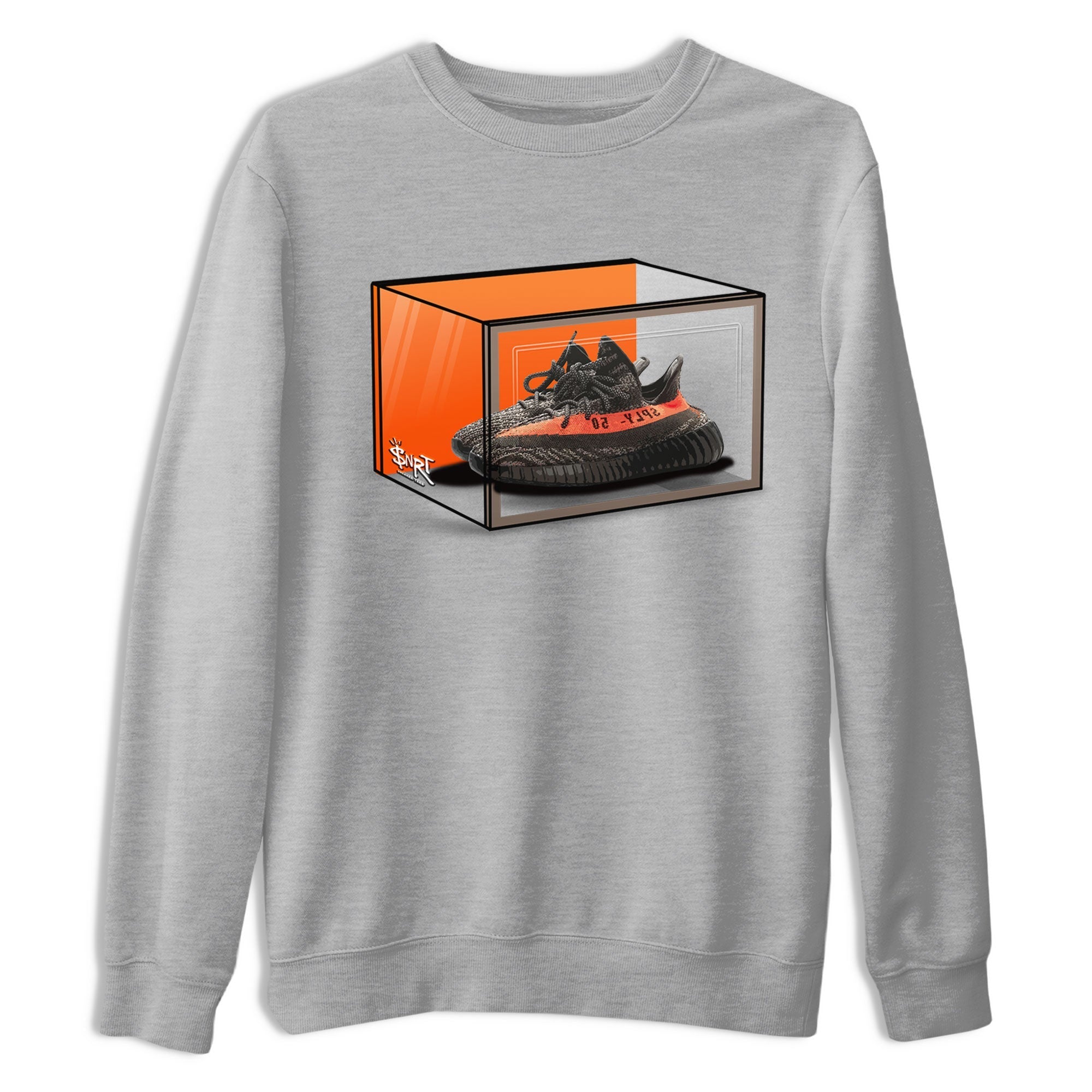 Shoe Box snkmatch Tee - Yeezy 350 Carbon Beluga