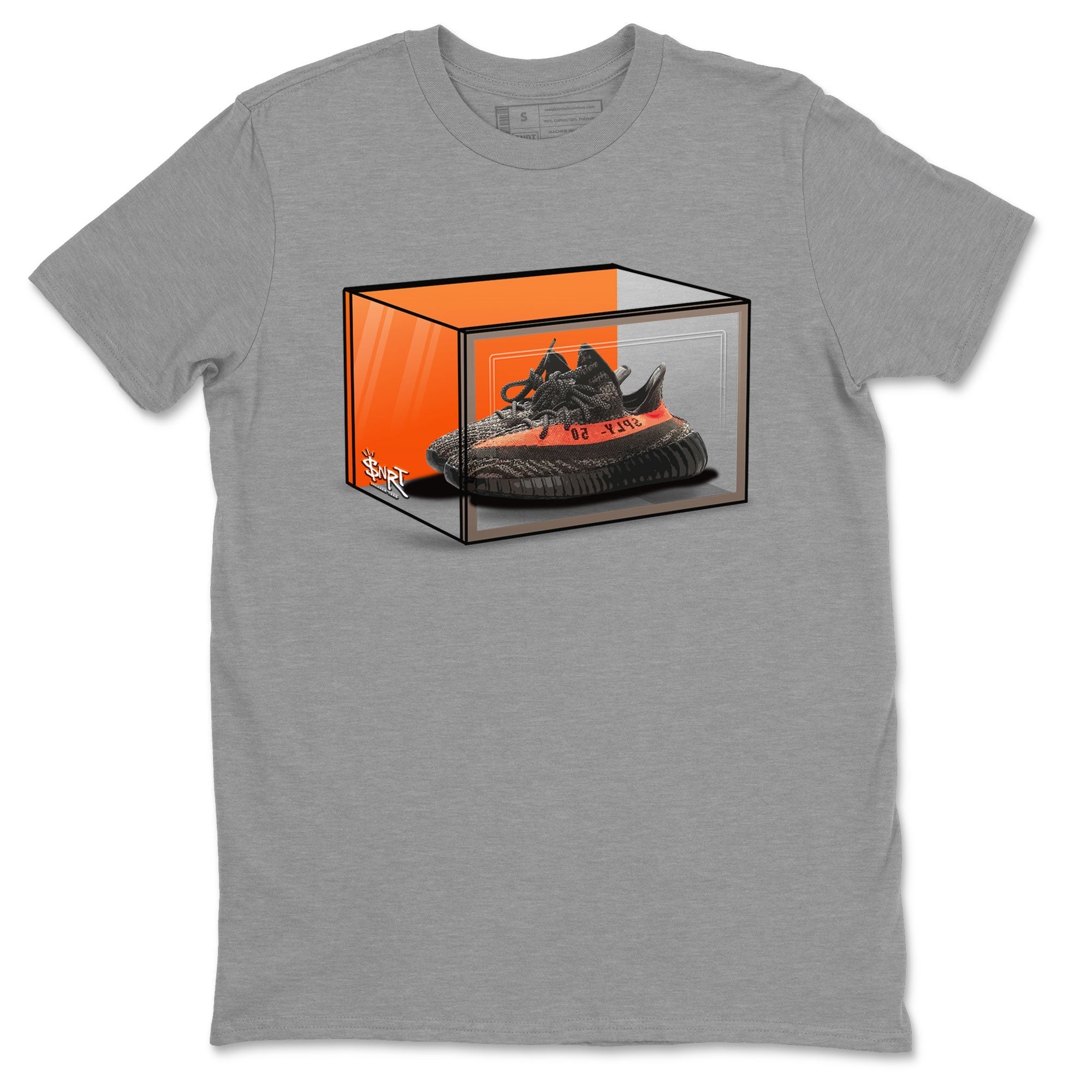 Shoe Box snkmatch Tee - Yeezy 350 Carbon Beluga