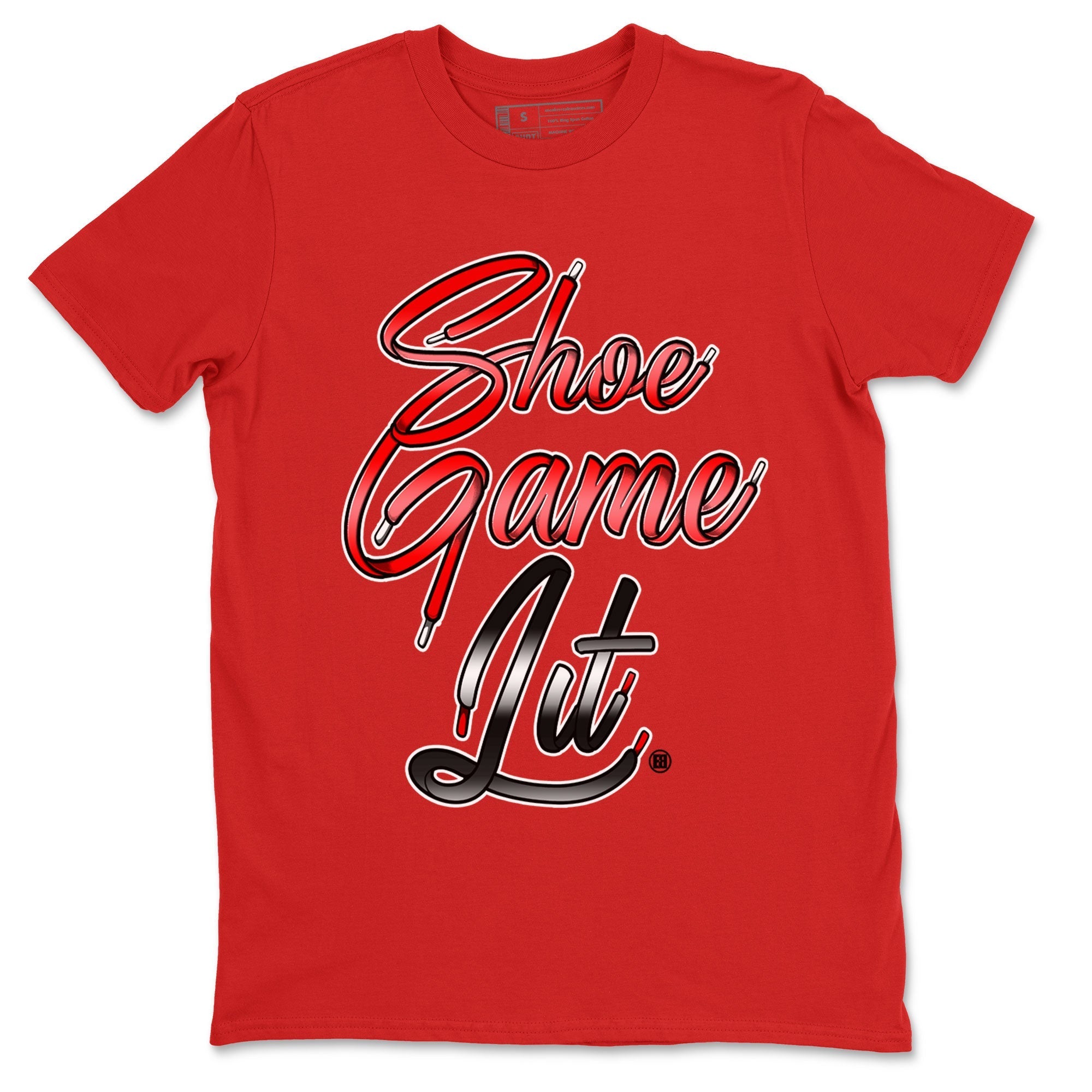 Shoe Game Lit Shoe Lace Unisex Tops - Air Jordan 1 Satin Bred