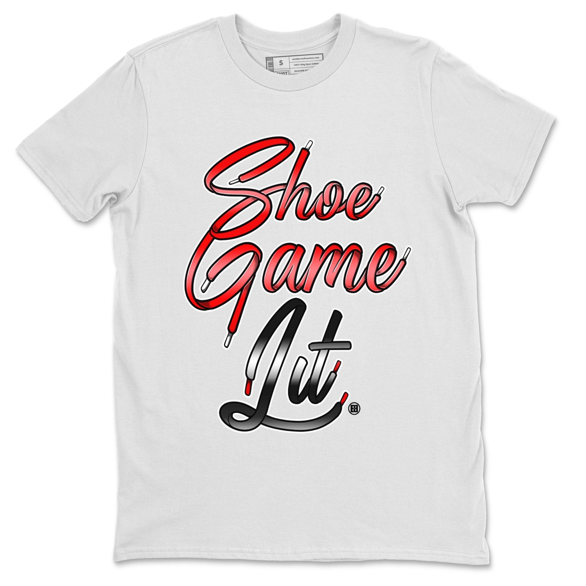 Shoe Game Lit Shoe Lace Unisex Tops - Air Jordan 1 Satin Bred