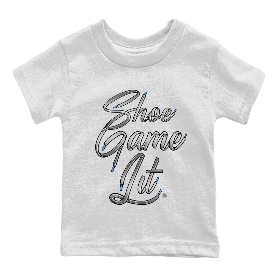 Shoe Game Lit Shoe Lace Kids Tops - Air Jordan 11 White Cement