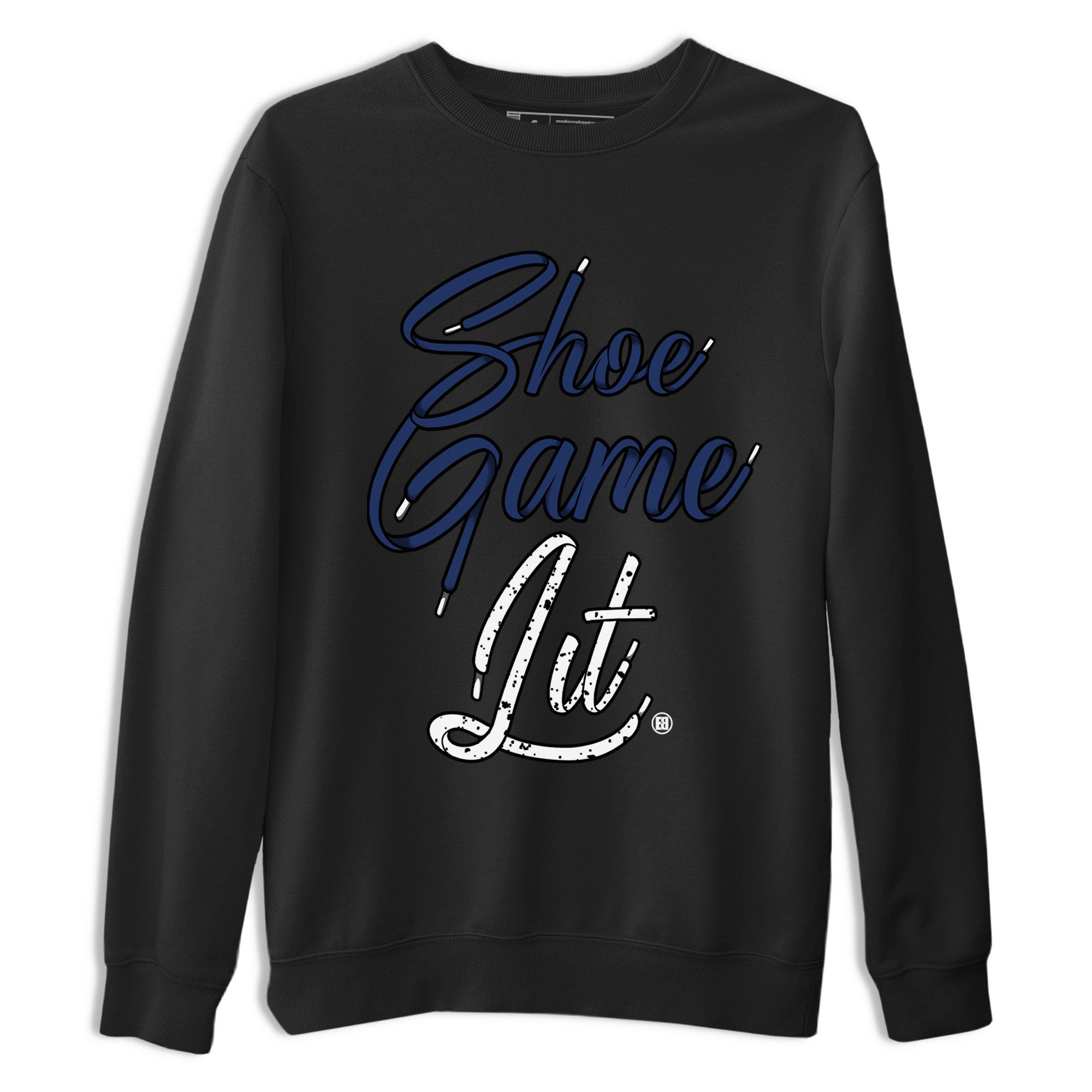 Shoe Game Lit Shoe Lace snkmatch Tee - Air Jordan 5 Georgetown