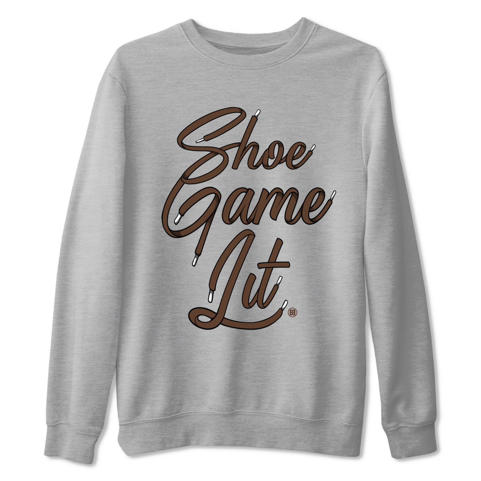 Shoe Game Lit Shoe Lace snkmatch Tee - Dunk Cacao Wow