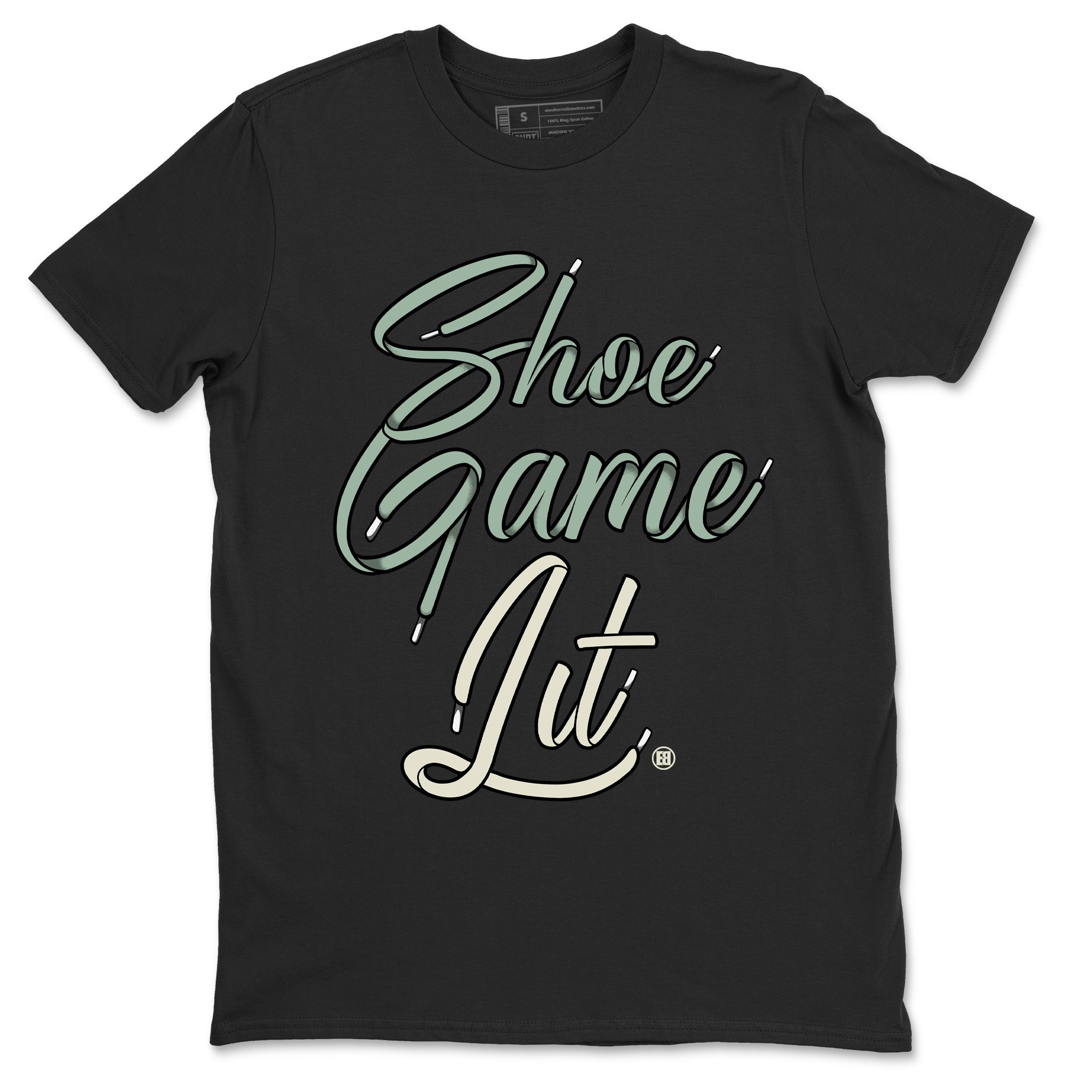 Shoe Game Lit Shoe Lace Unisex Tops - Dunk Mica Green