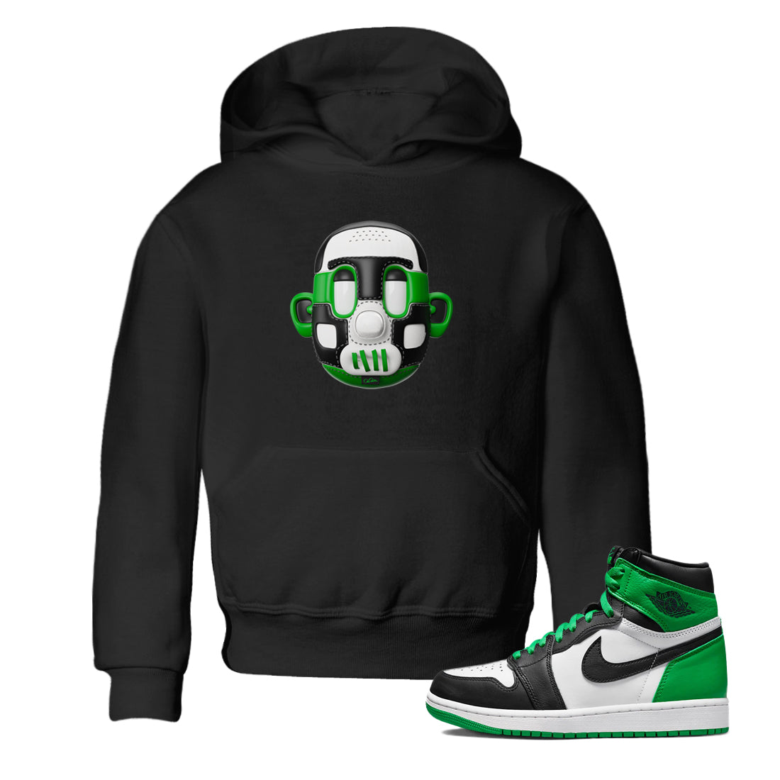 Shoe Head Kids Tops - Air Jordan 1 Celtics
