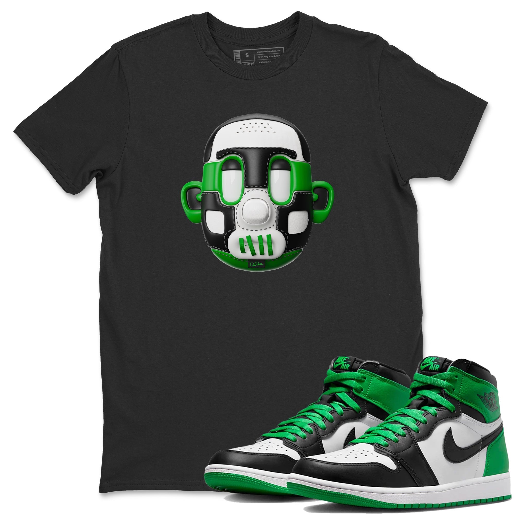 Shoe Head Unisex Tops - Air Jordan 1 Celtics