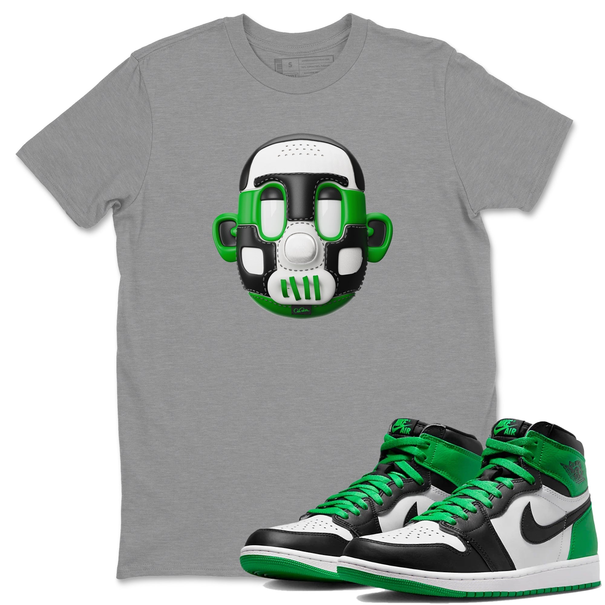 Shoe Head Unisex Tops - Air Jordan 1 Celtics