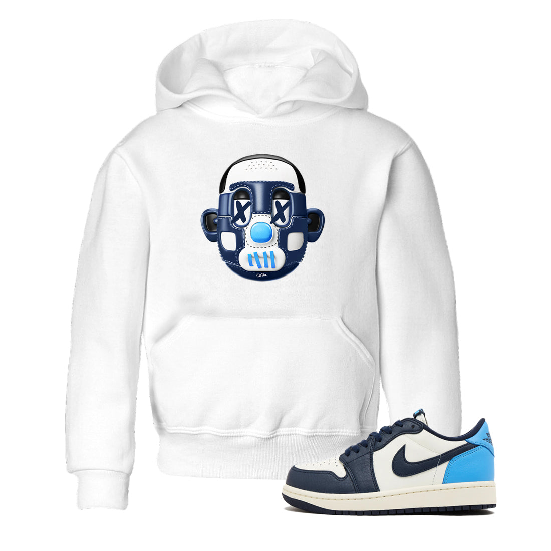 Shoe Head snkmatch Tees Kids - Air Jordan 1 Obsidian