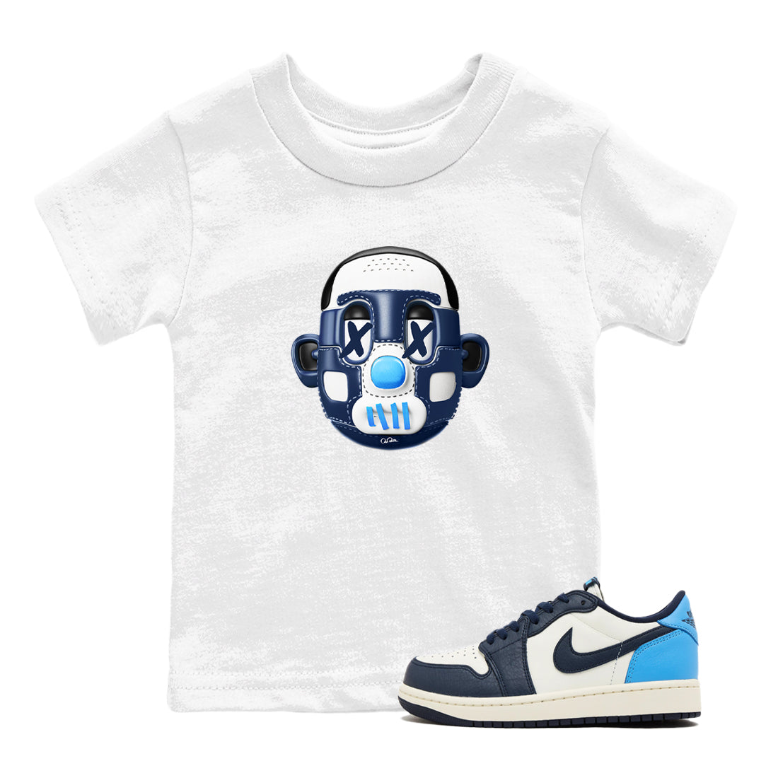 Shoe Head snkmatch Tees Kids - Air Jordan 1 Obsidian