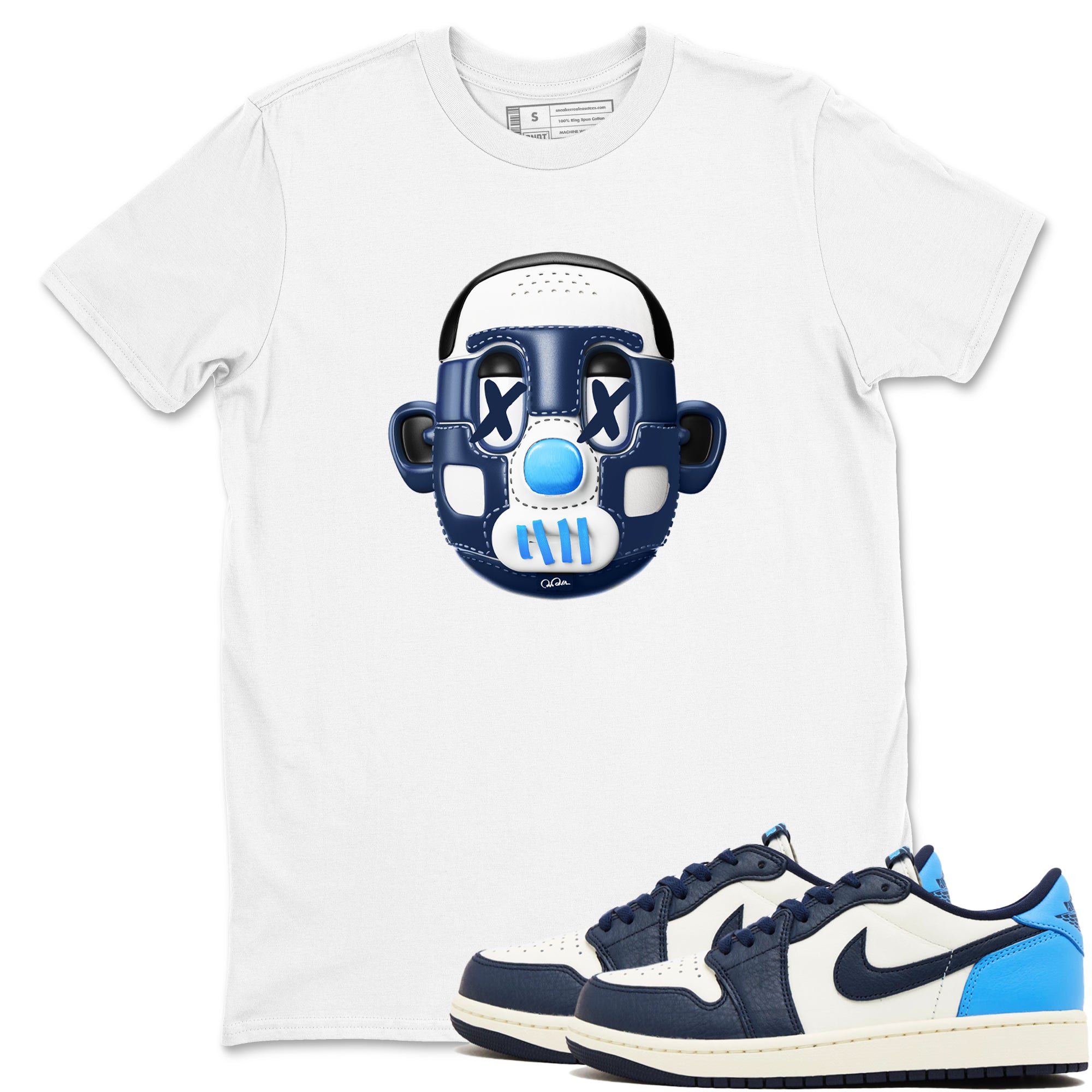 Shoe Head snkmatch Tees - Air Jordan 1 Obsidian