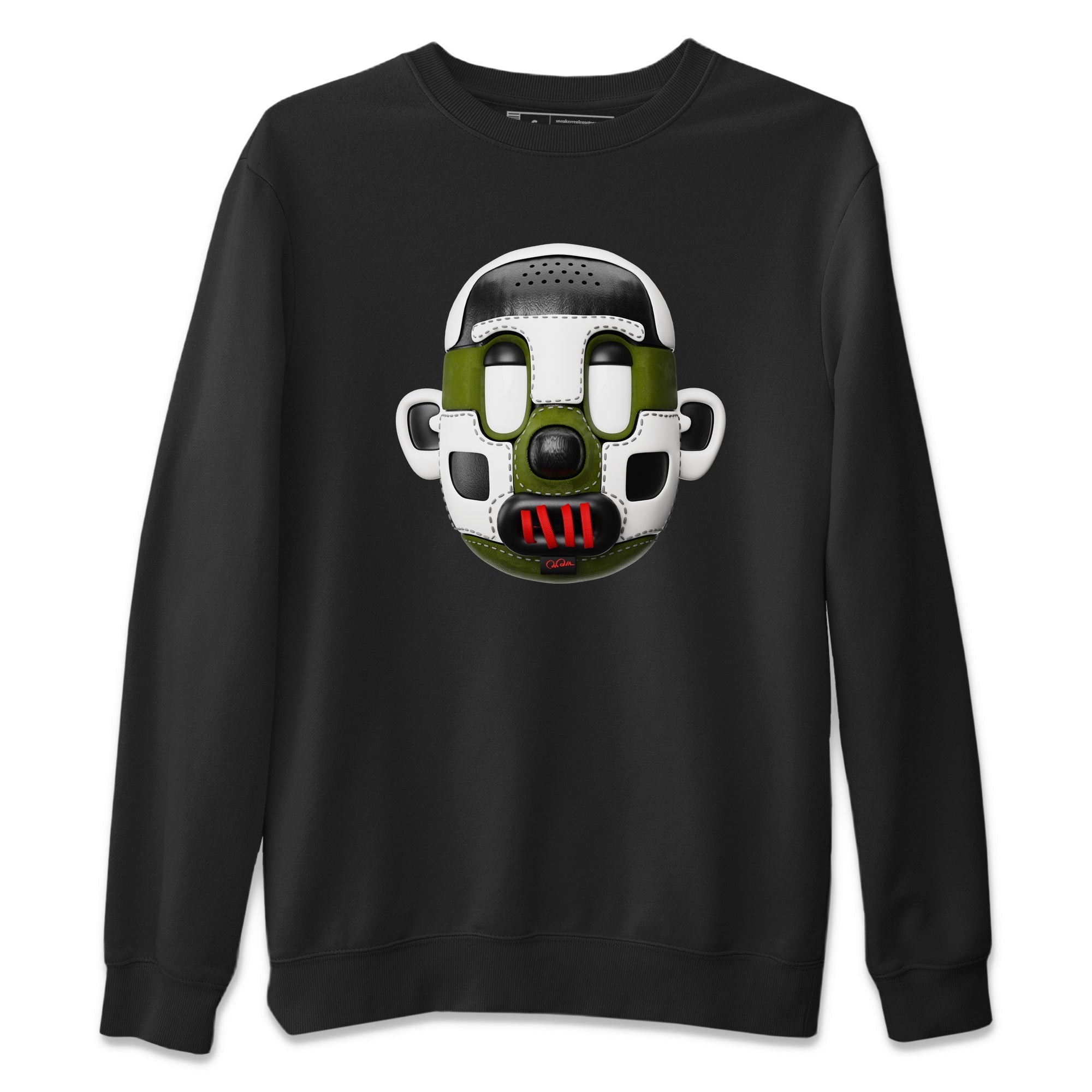 Shoe Head Unisex Tops - Air Jordan 1 Travis Scott Olive