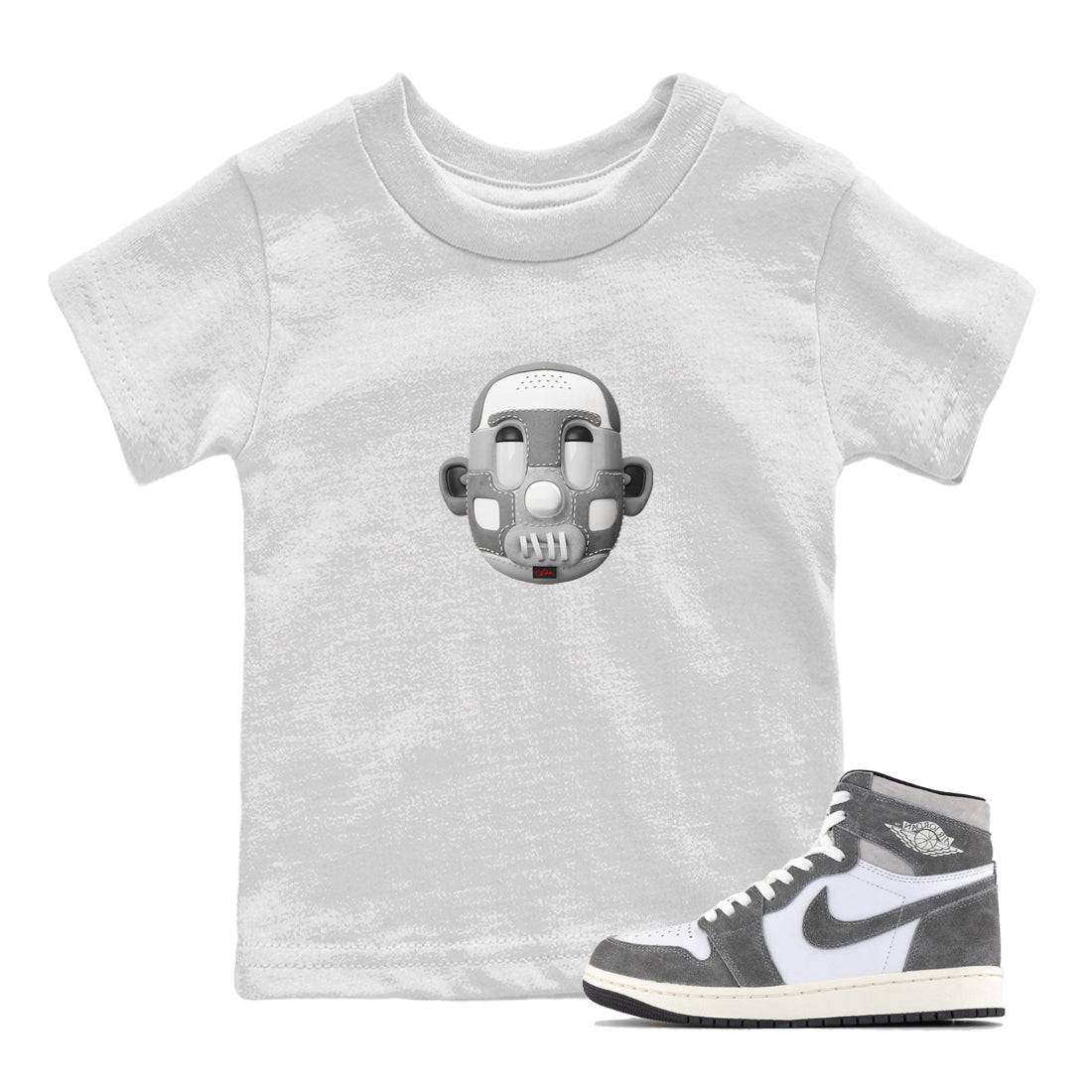 Shoe Head Kids Tops - Air Jordan 1 Washed Heritage