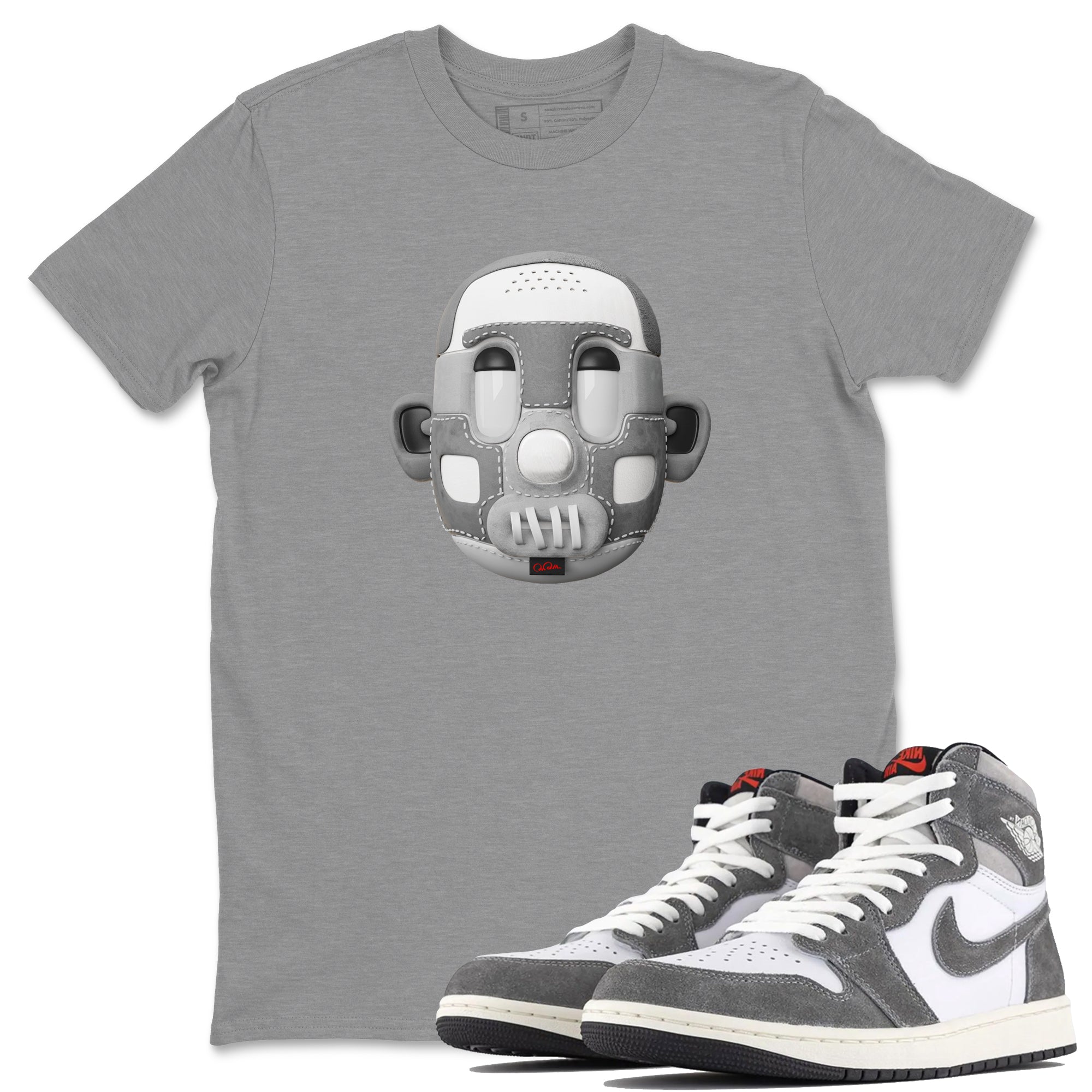 Shoe Head Unisex Tops - Air Jordan 1 Washed Heritage