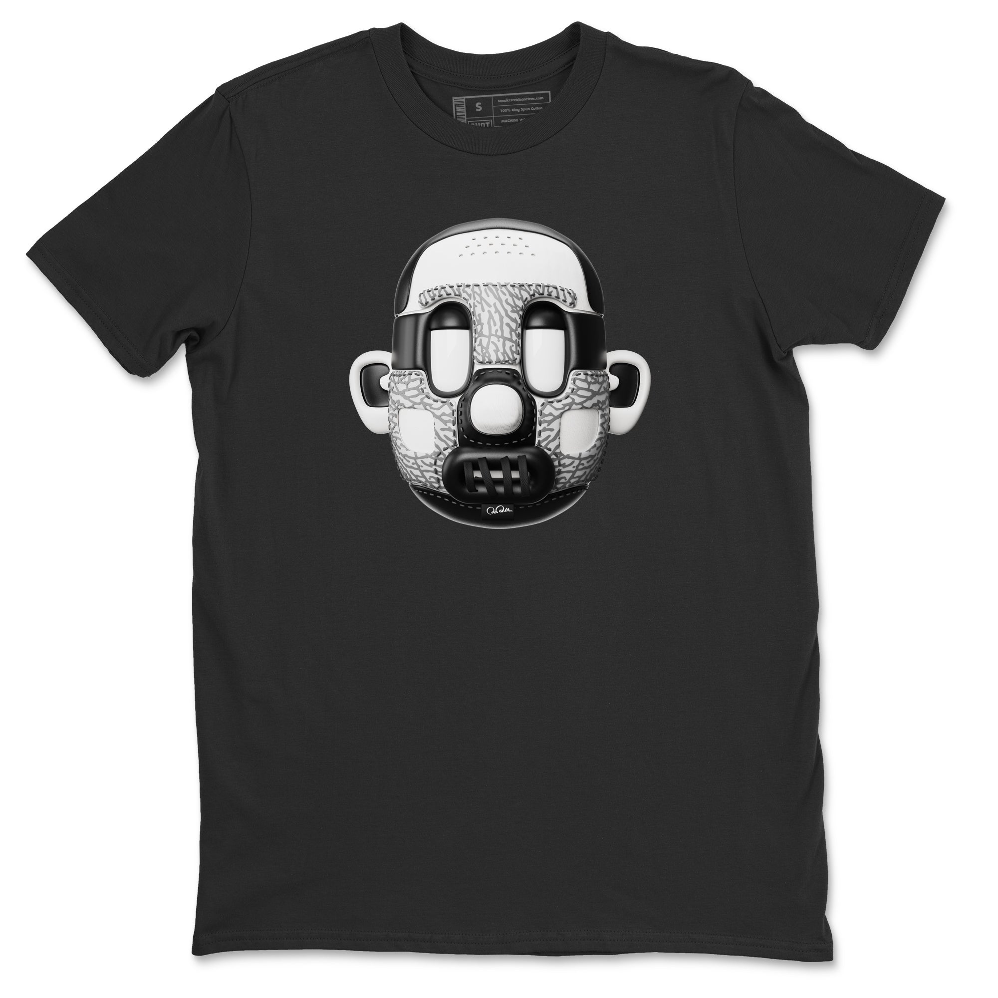 Shoe Head Unisex Tops - Air Jordan 1 White Cement
