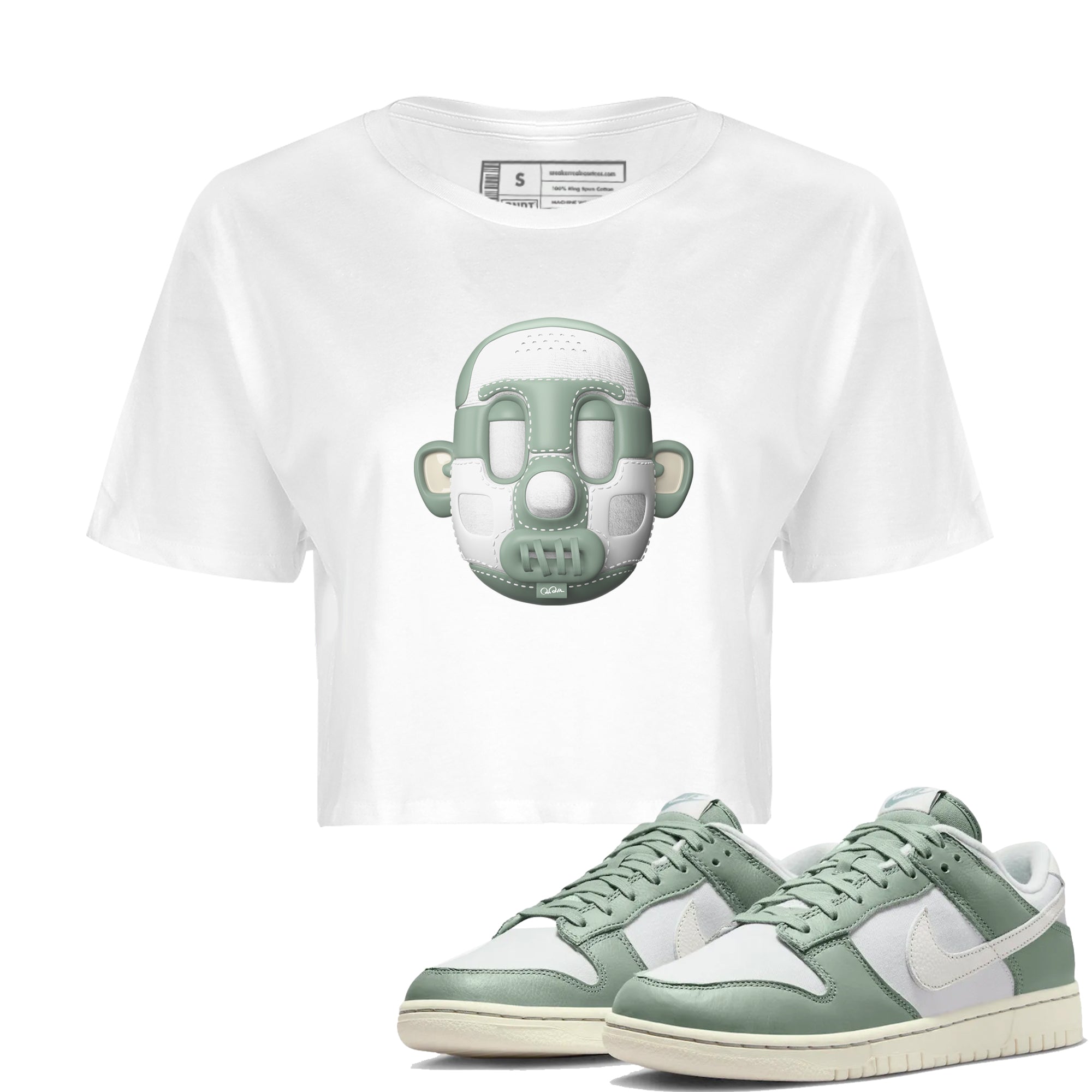 Shoe Head Women's Tops - Dunk Mica Green