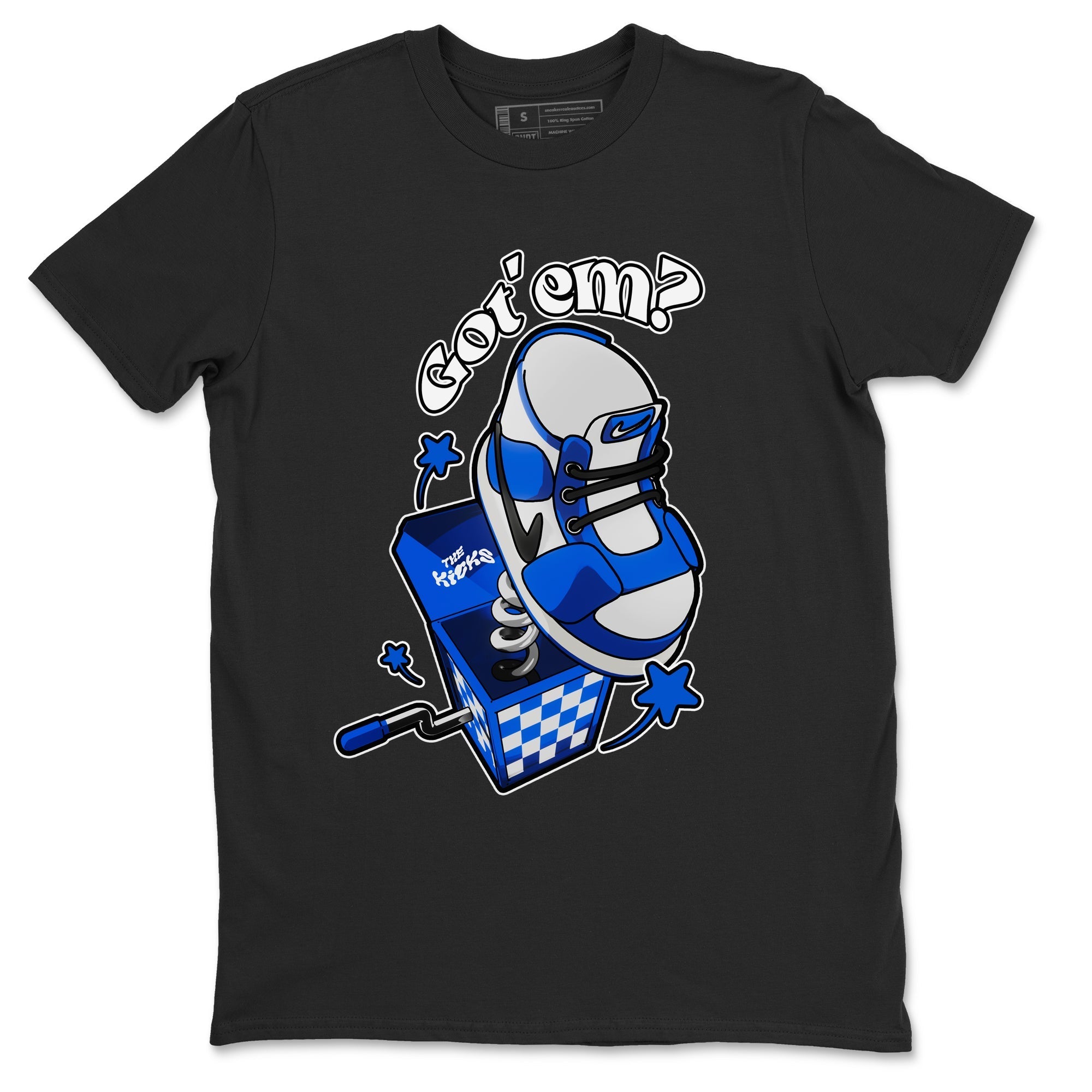 Shoe In The Box snkmatch Tees - Air Jordan 1 Game Royal