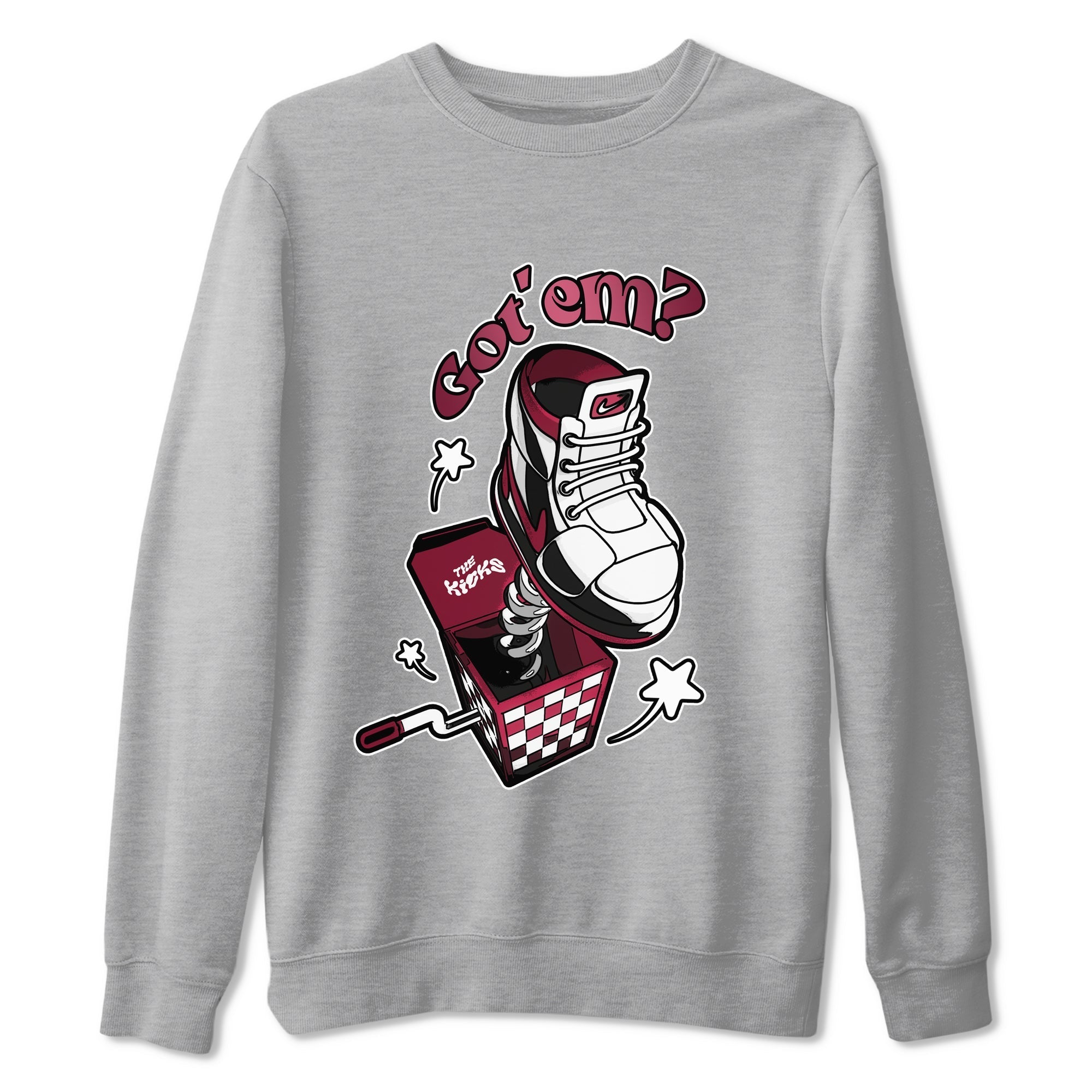 Shoe In The Box snkmatch Tee - Air Jordan 1 Metallic Burgundy