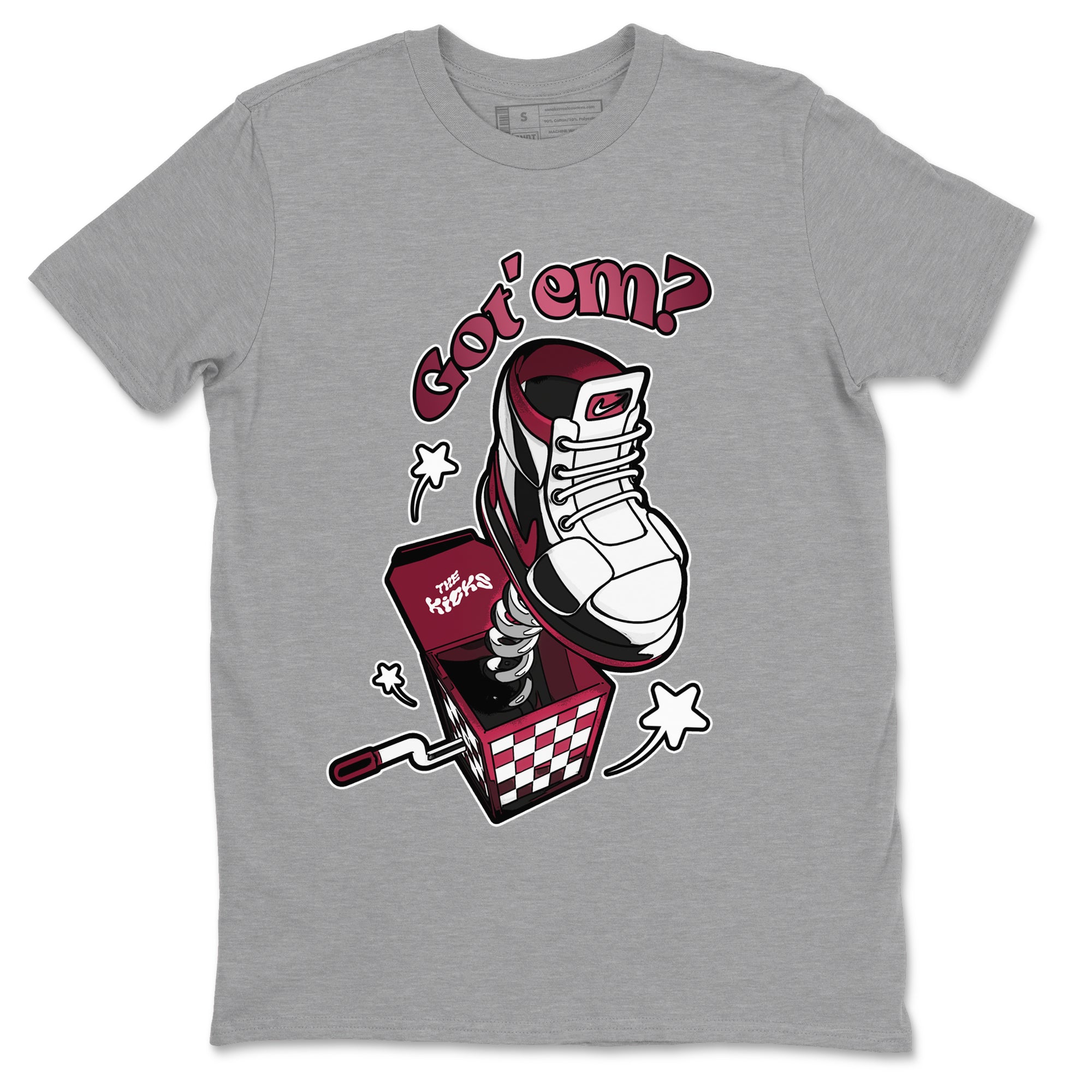 Shoe In The Box snkmatch Tee - Air Jordan 1 Metallic Burgundy