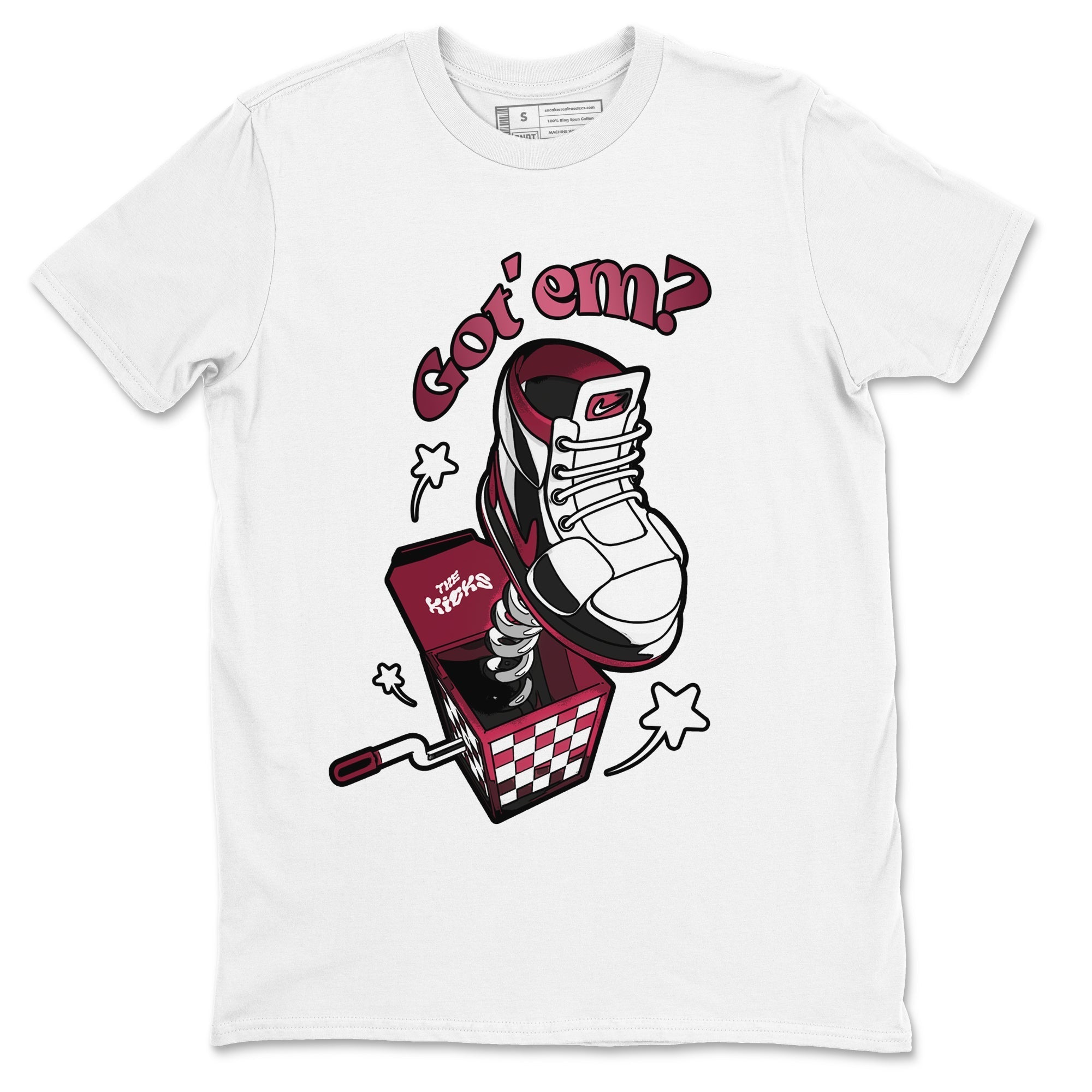 Shoe In The Box snkmatch Tee - Air Jordan 1 Metallic Burgundy