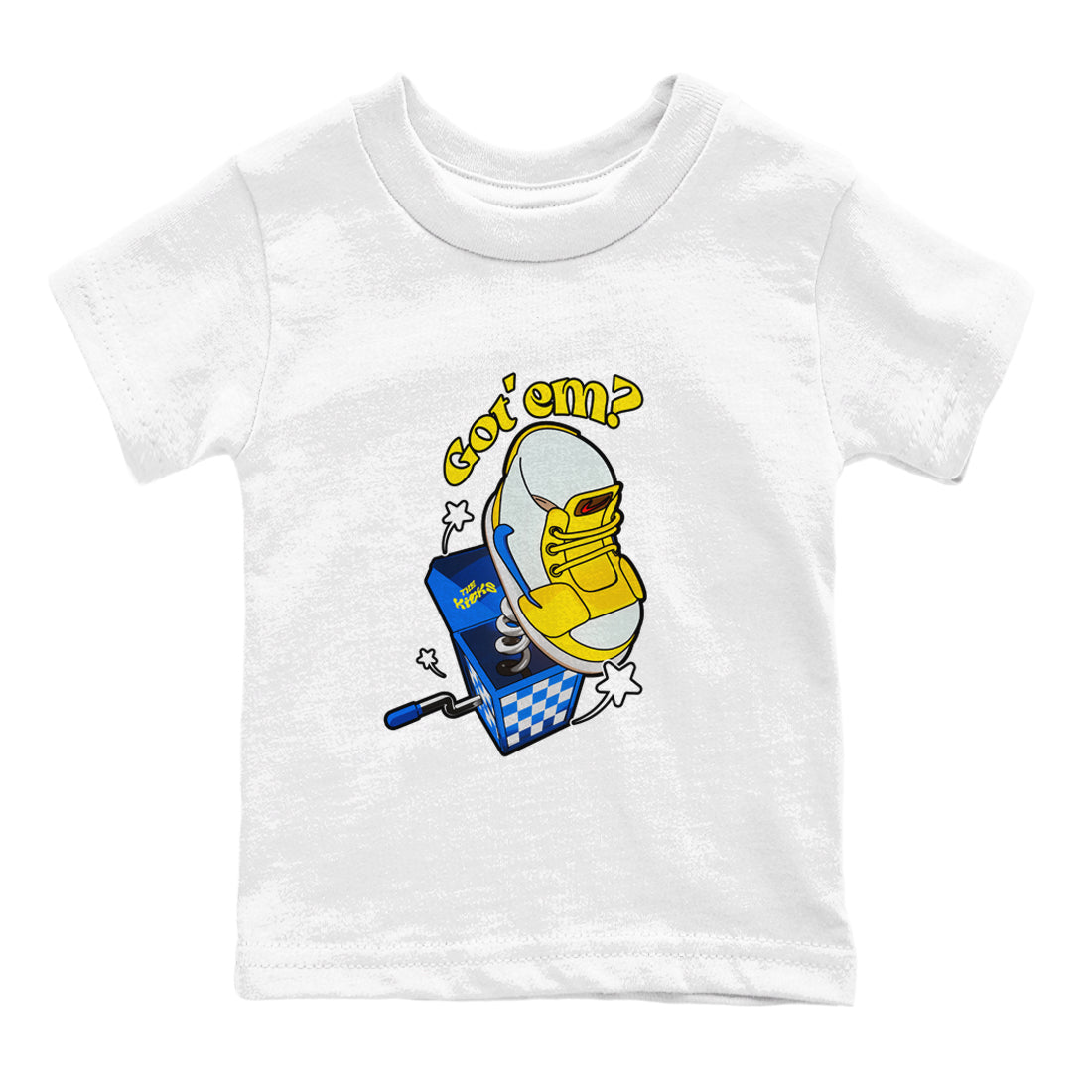 Shoe In The Box snkmatch Tees Kids - Air Jordan 1 Travis Scott Canary