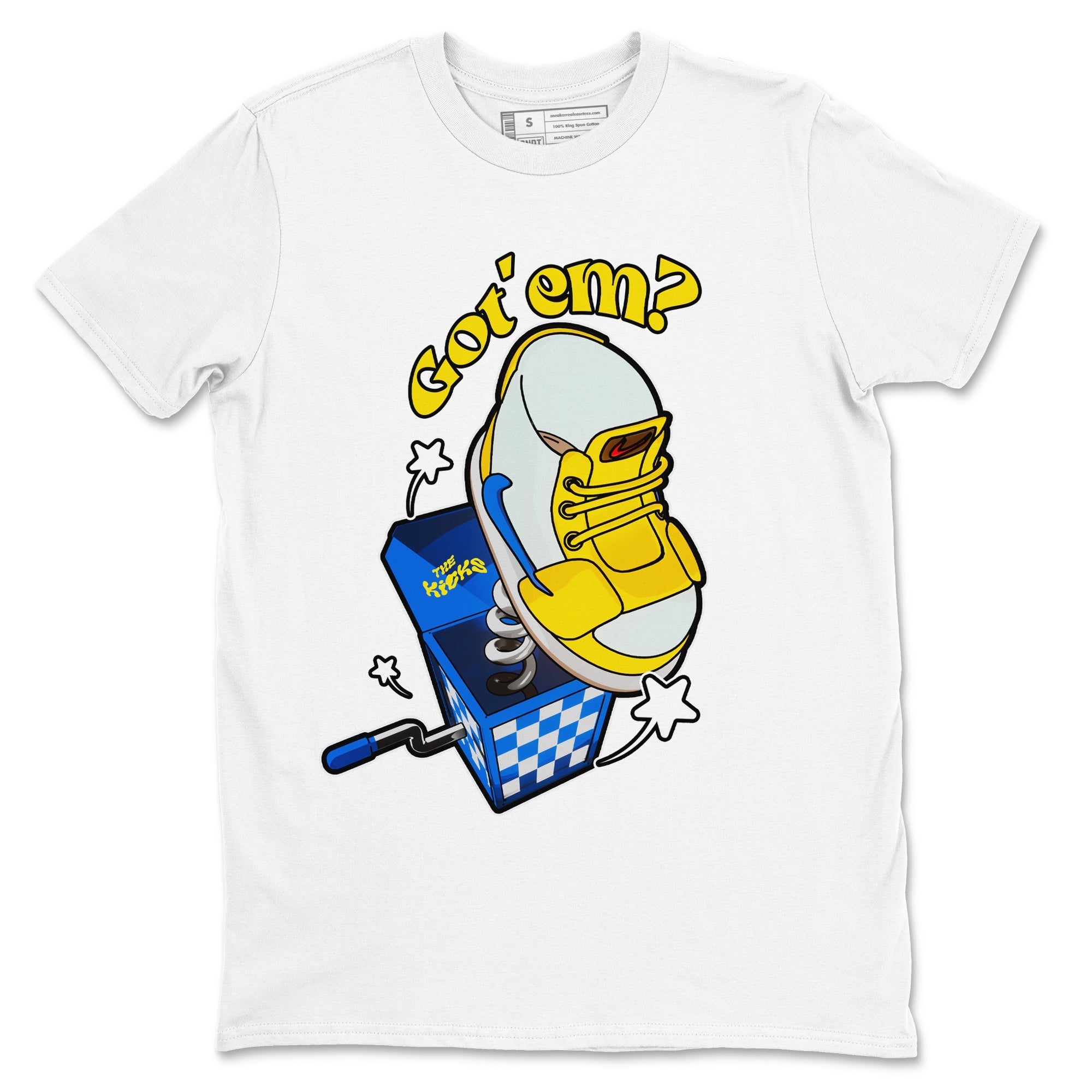 Shoe In The Box snkmatch Tees - Air Jordan 1 Travis Scott Canary