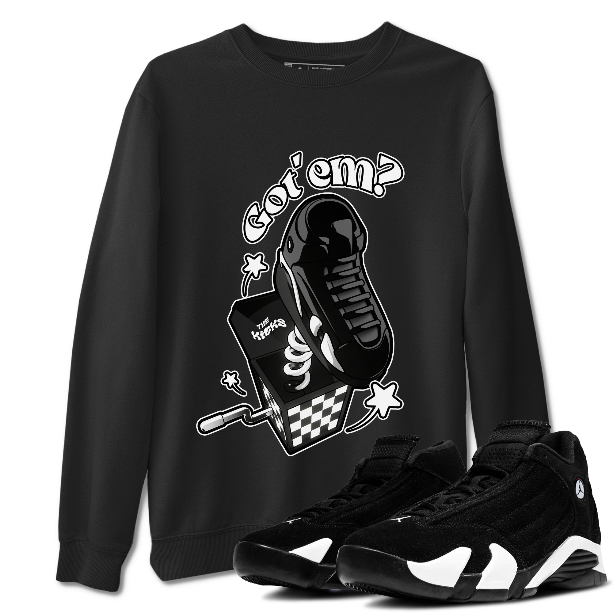 Shoe In The Box snkmatch Tees - Air Jordan 14 Panda