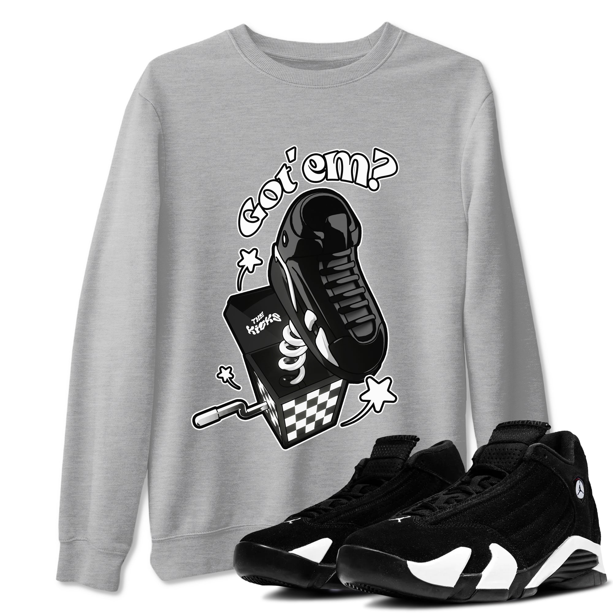 Shoe In The Box snkmatch Tees - Air Jordan 14 Panda