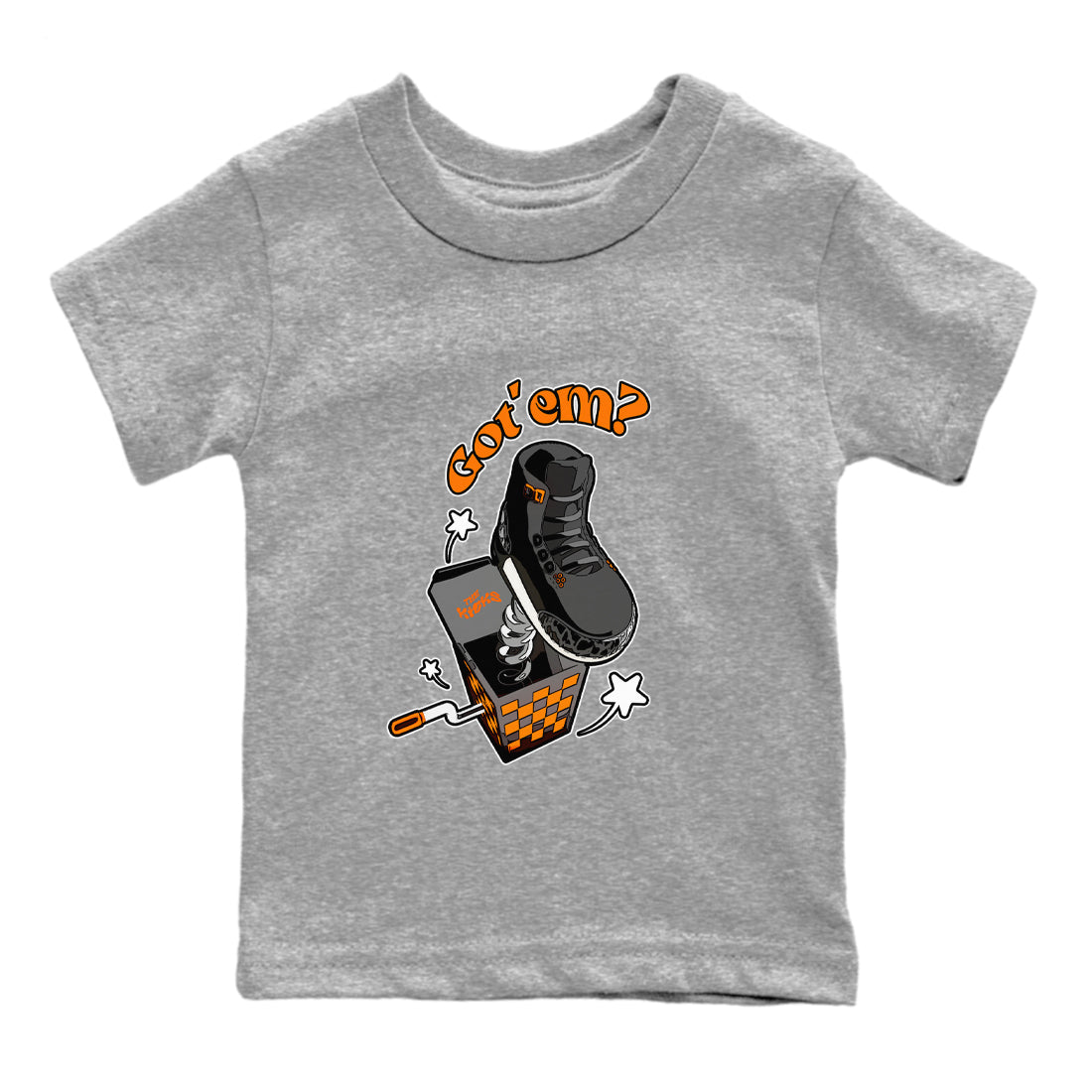 Shoe In The Box snkmatch Tee Kids - Air Jordan 3 Fear